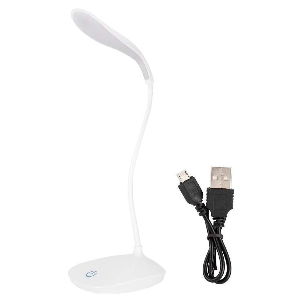 Lámpara de Mesa LED Regulable Hongzer con Carga USB 350Lux