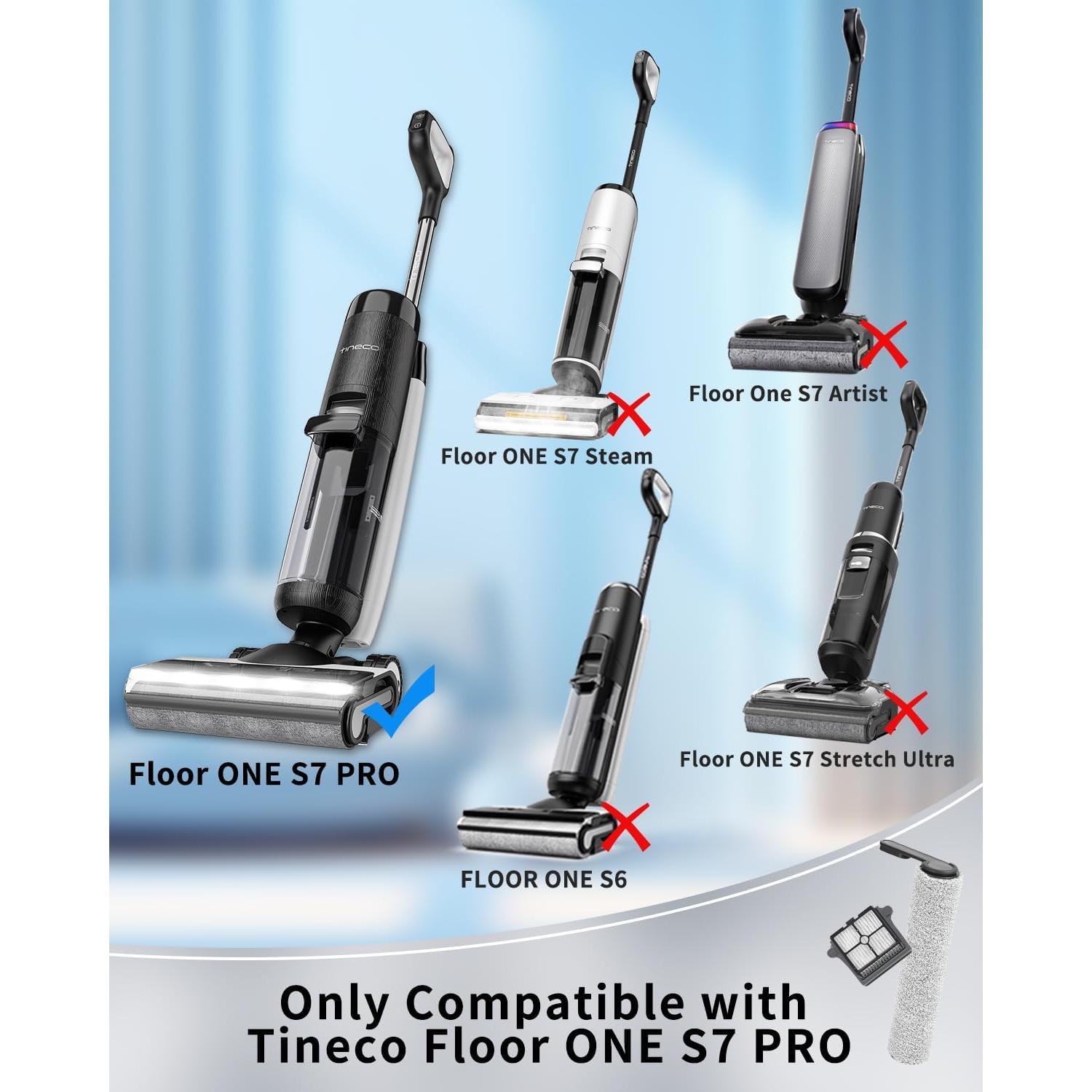 Kit de Repuesto 7 Piezas para Aspiradora Tineco S7 Pro