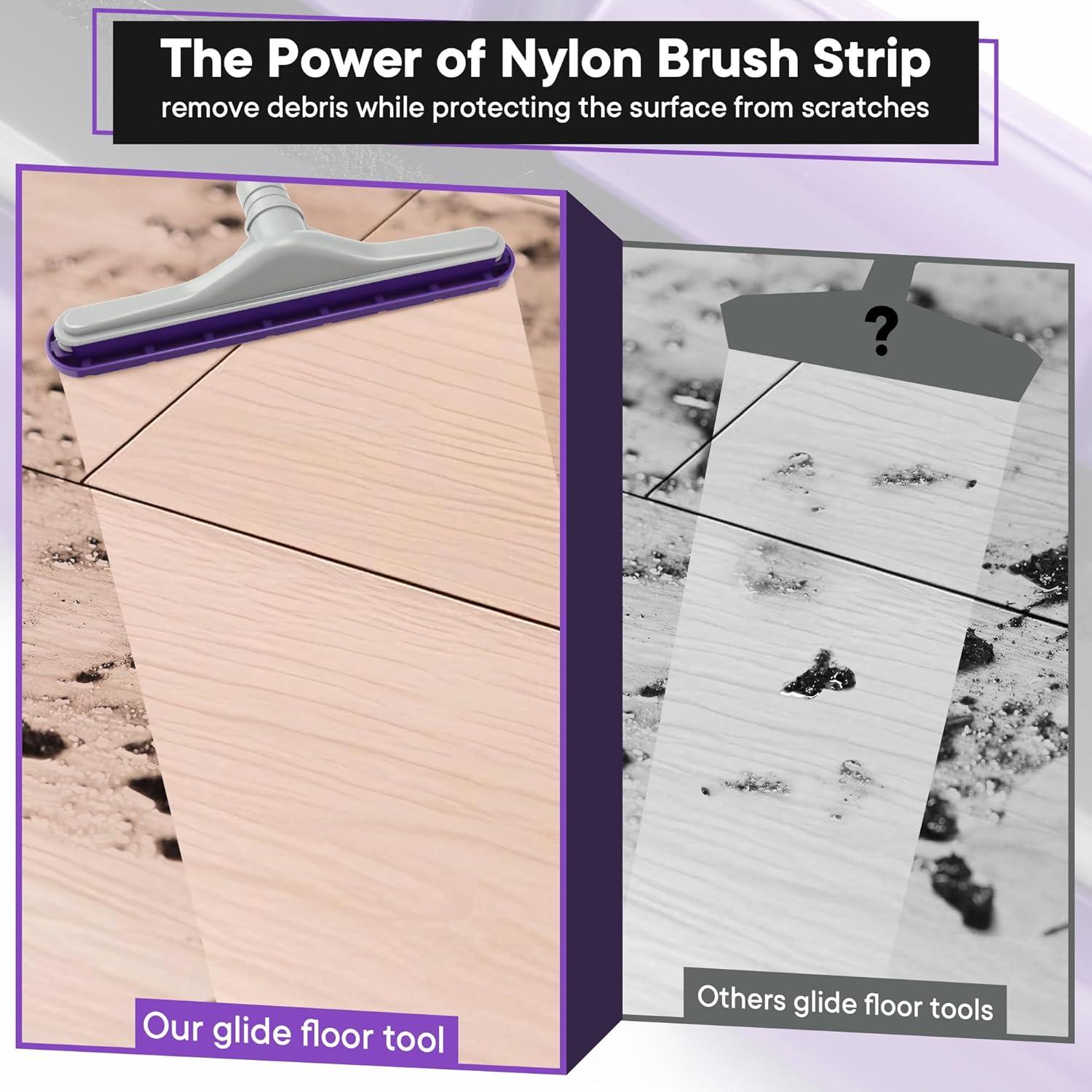 Herramienta de Suelo EZ Glide HappyAlley 35.56 cm Nylon Gris