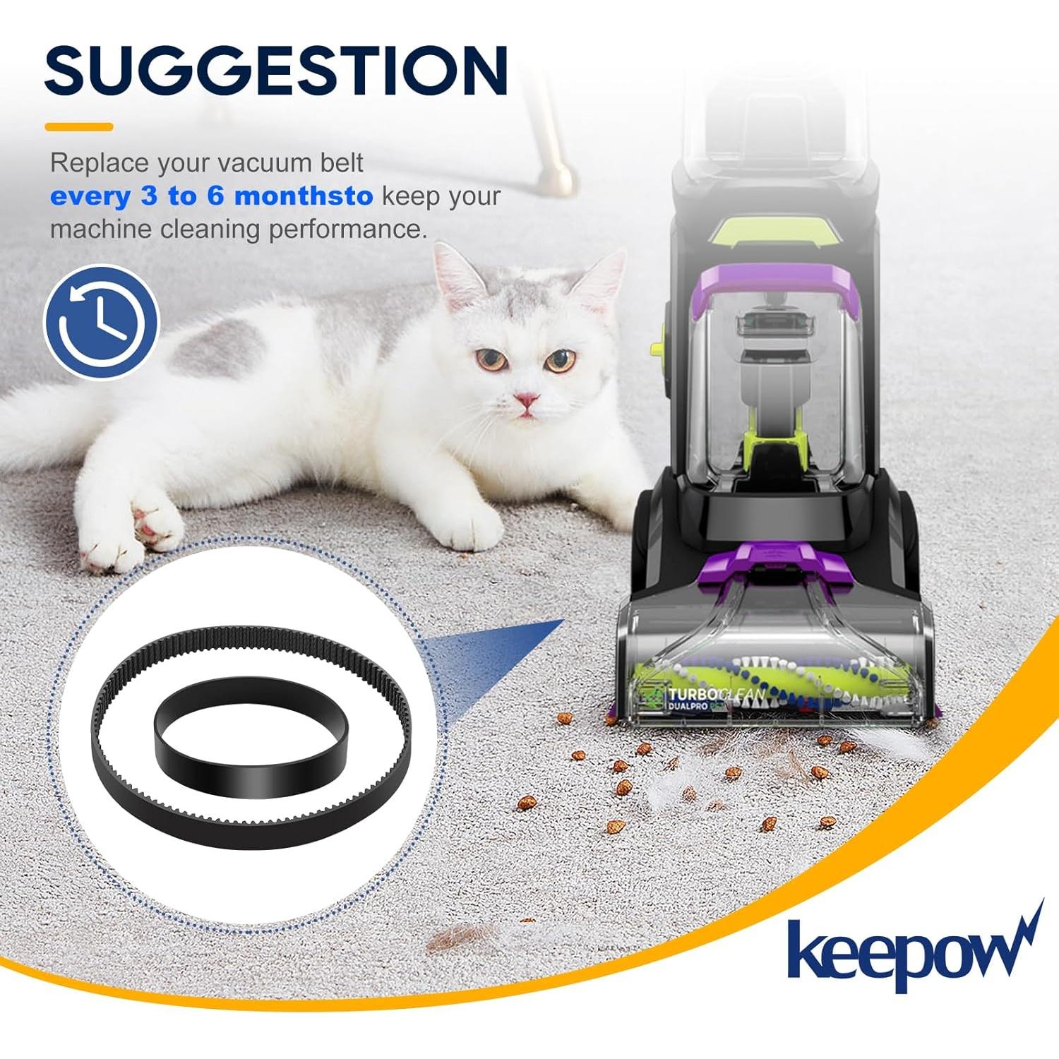 Correas de Reemplazo KEEPOW para Bissell 3071 y 3067 - 4 Piezas