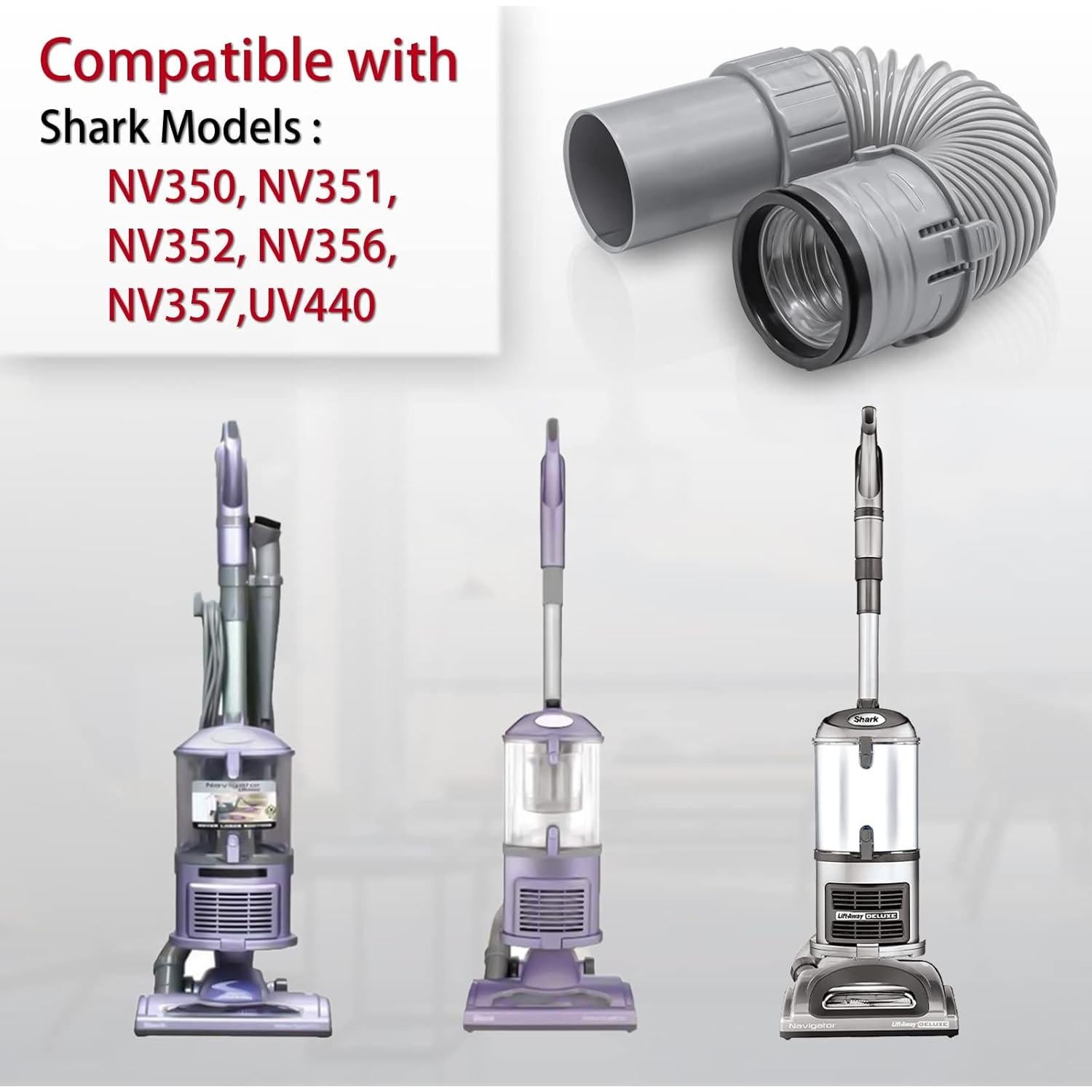 Manguera de Boquilla Coodss para Aspiradora Shark NV350-360