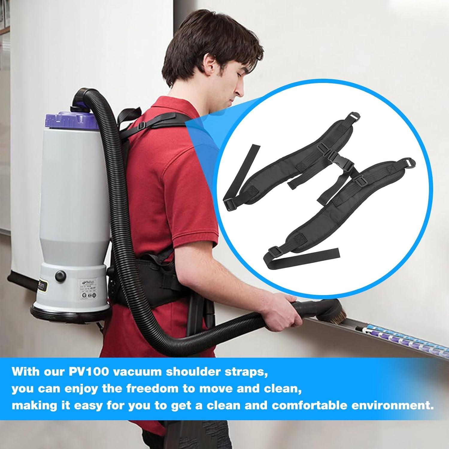 Correas de Hombro Proteam PV100 para Aspiradora Mochila