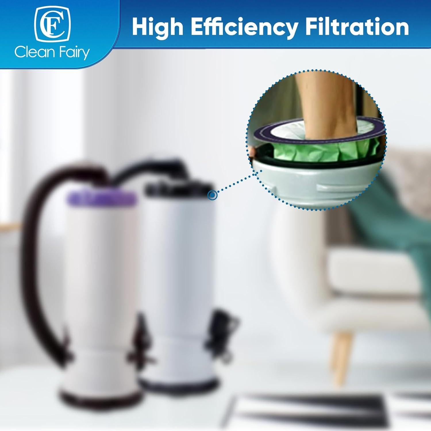 Bolsas de Aspiradora CF Clean Fairy 10Qt Compatibles ProTeam