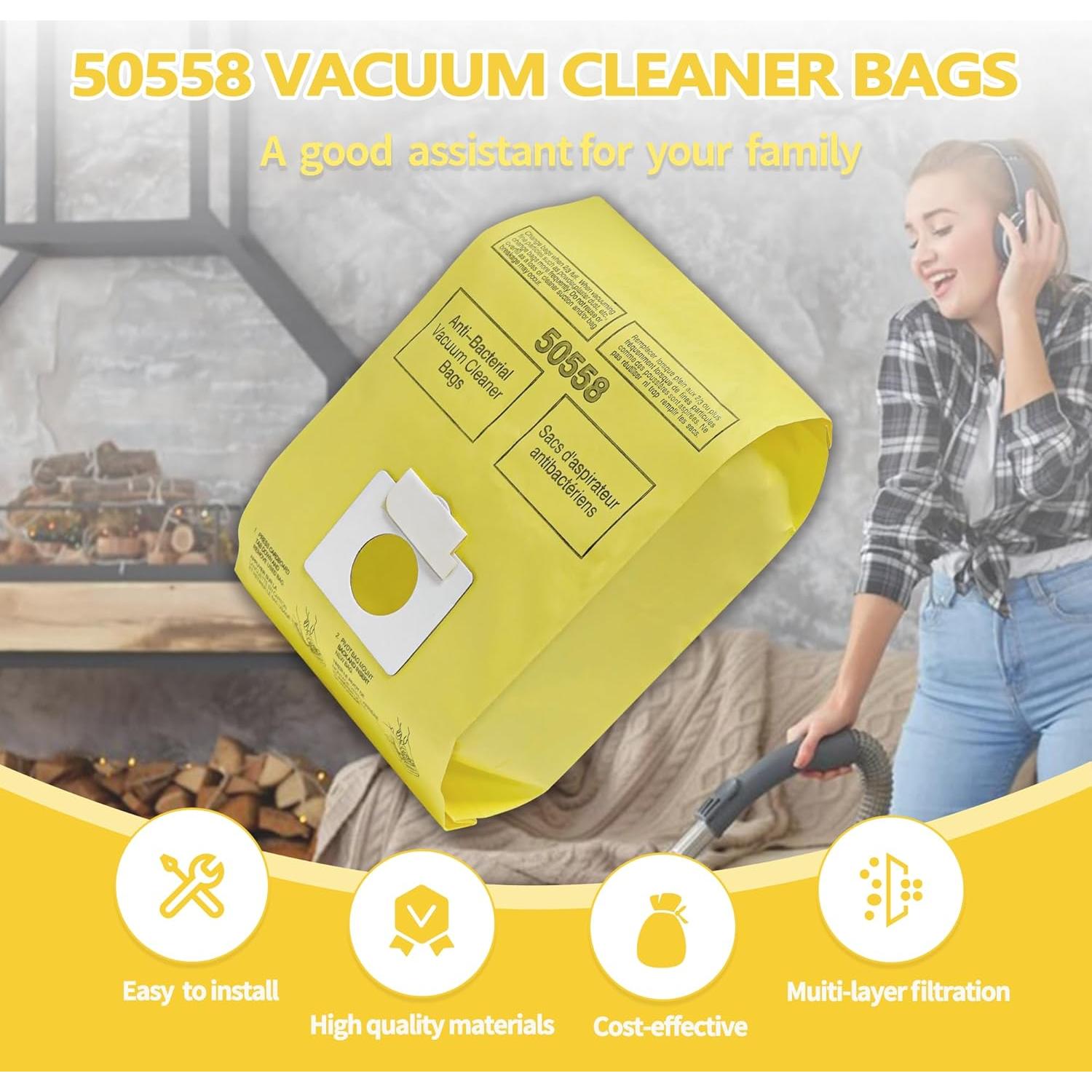 Bolsas de Aspiradora Kenmore 50558 Premium - Paquete de 12