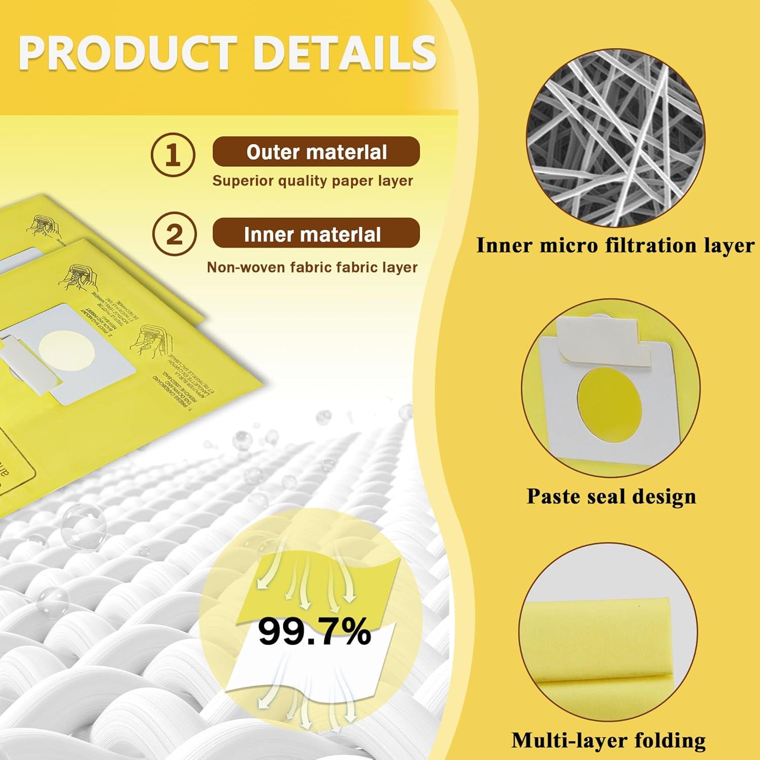 Bolsas de Aspiradora Kenmore 50558 Premium - Paquete de 12