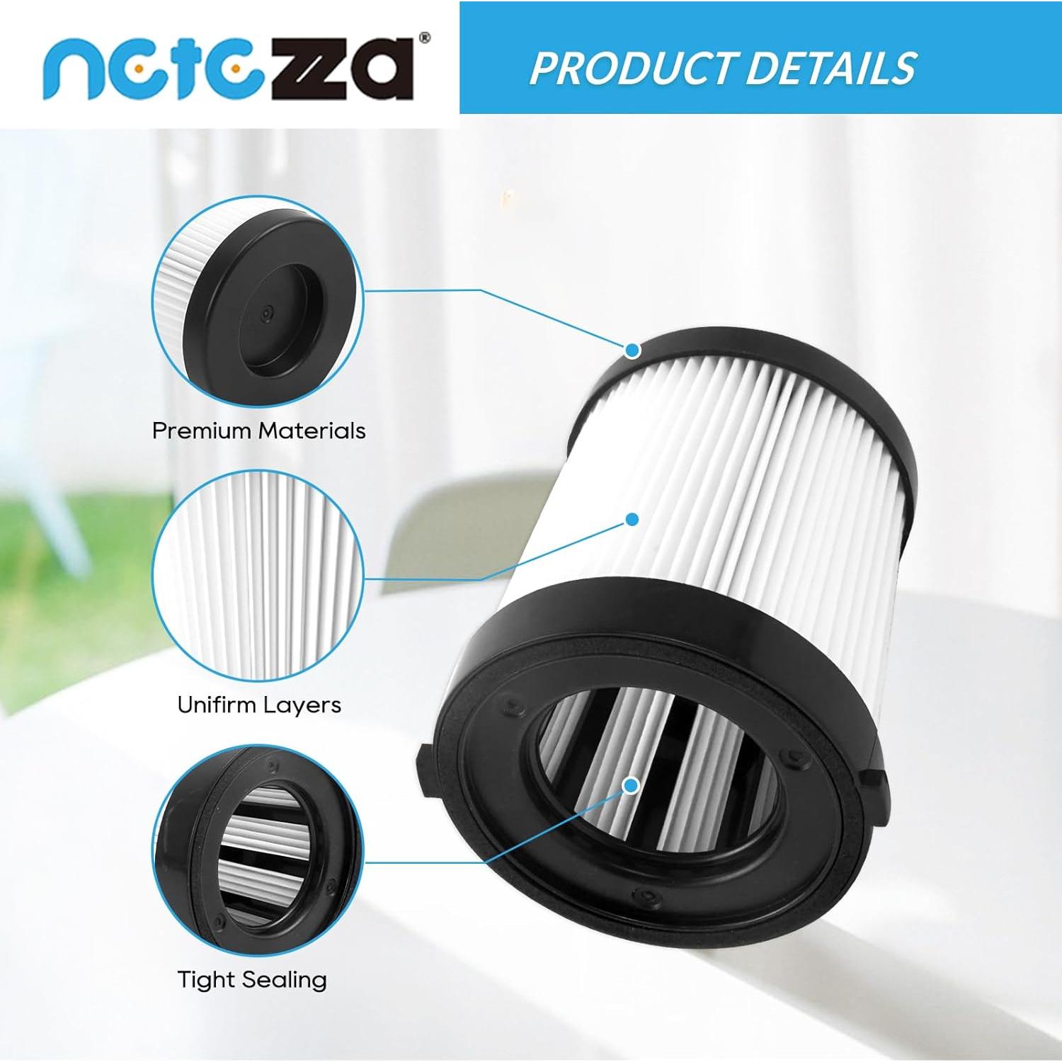 Filtro de Reemplazo Netezza FSV001 para Aspiradoras Fabuletta