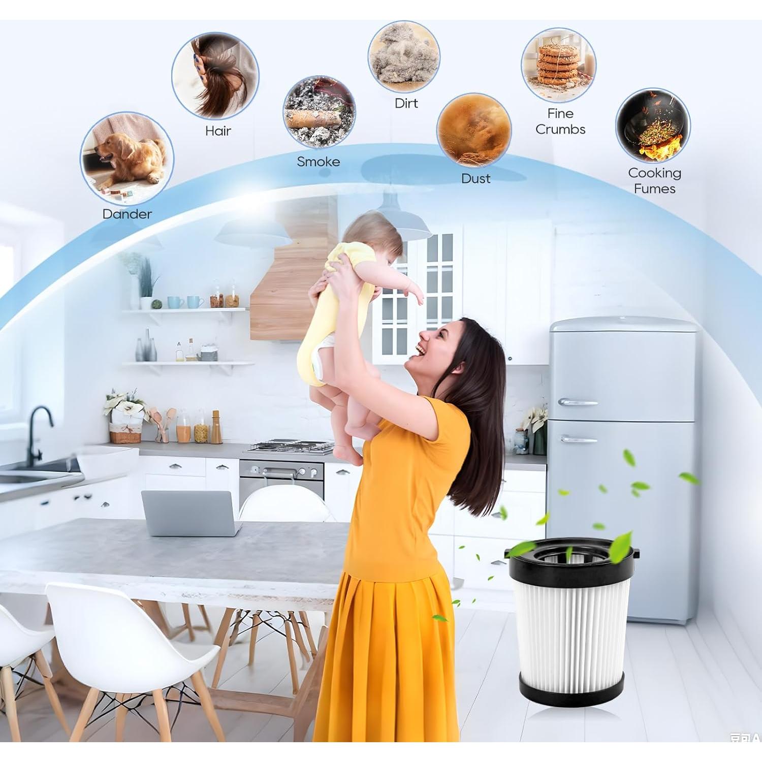 Filtro de Reemplazo Netezza FSV001 para Aspiradoras Fabuletta