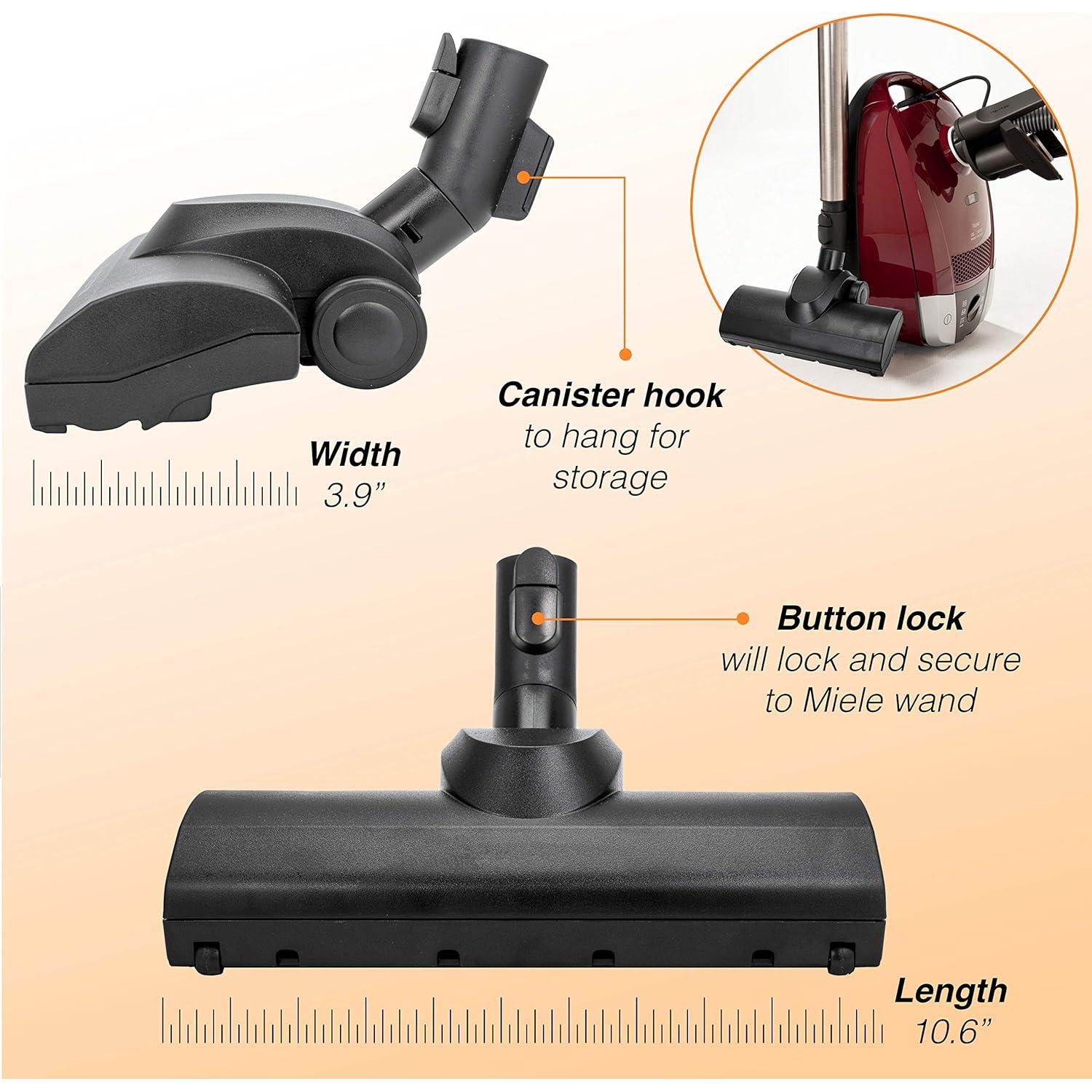Cepillo Turbo Splinova para Aspiradoras Miele - Reemplazo Eficiente
