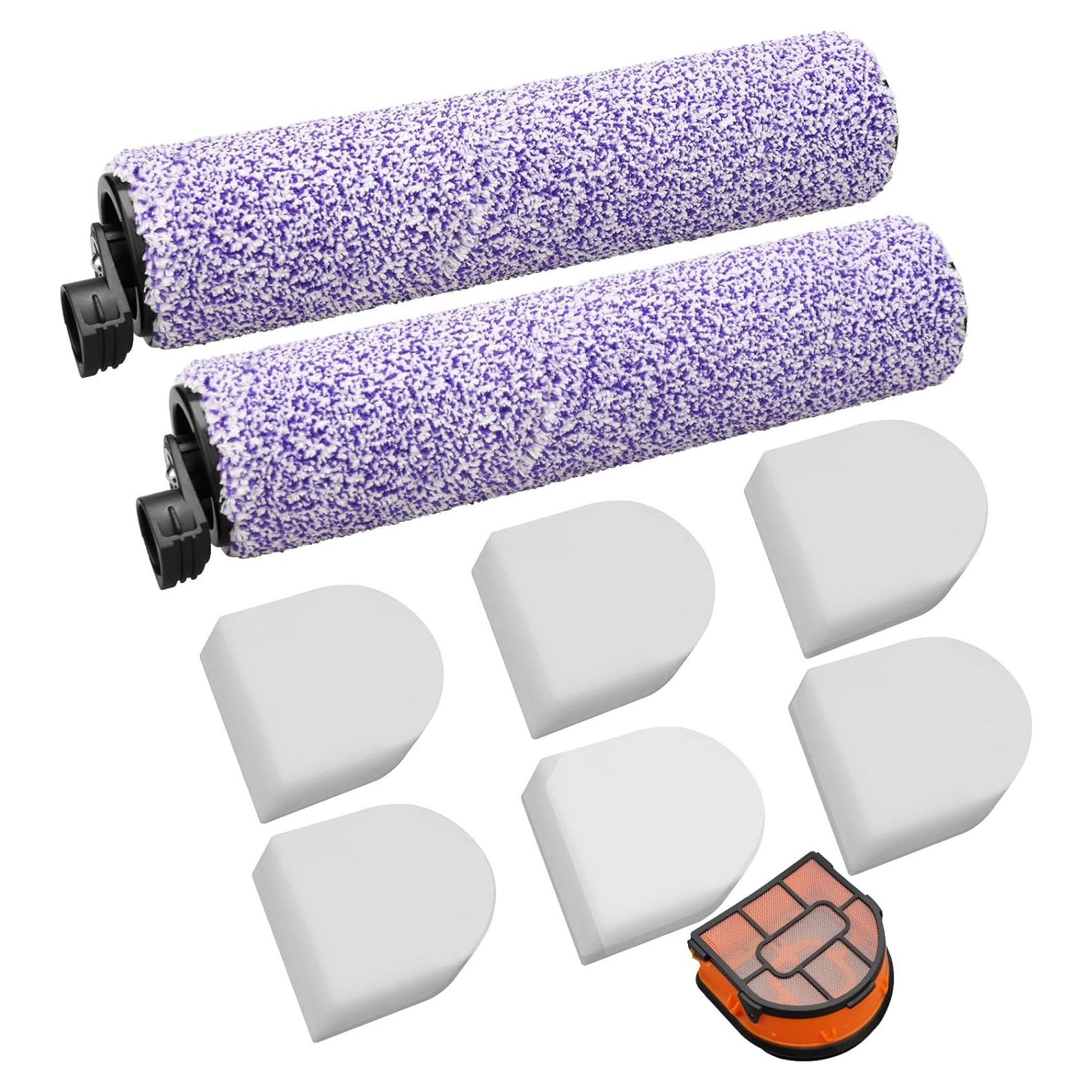 Kit de Filtro y Rodillo de Cepillo Herosky para Shark WD201