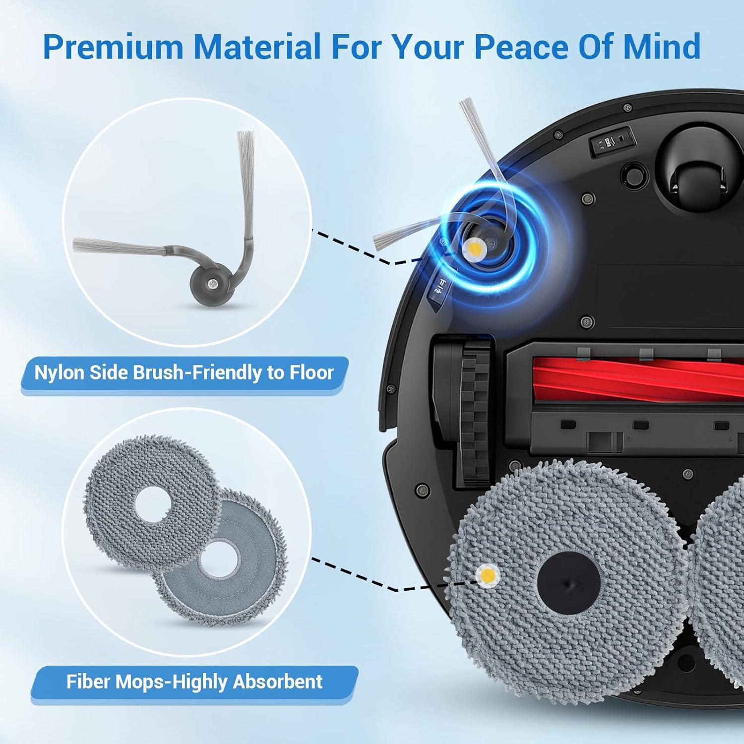 Kit de Repuestos para Aspiradora Roborock QV 35A - 21 Piezas