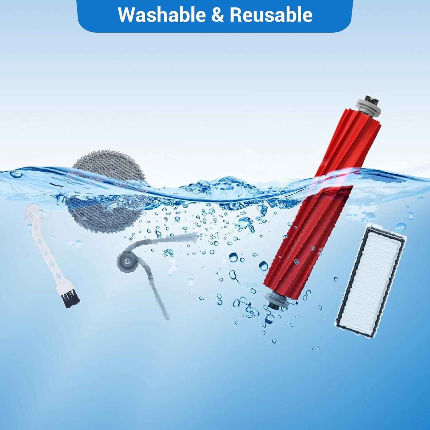 Kit de Repuestos para Aspiradora Roborock QV 35A - 21 Piezas