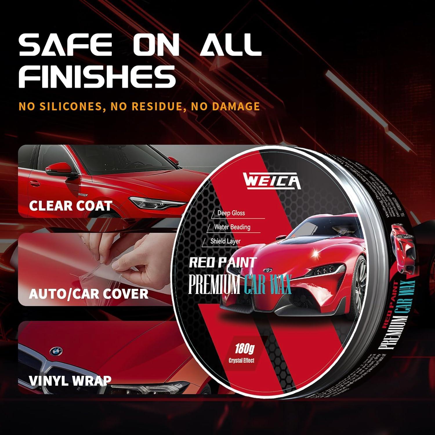 Cera para Pinturas Cálidas WEICA 180g - Protección UV y Resalte Metálico