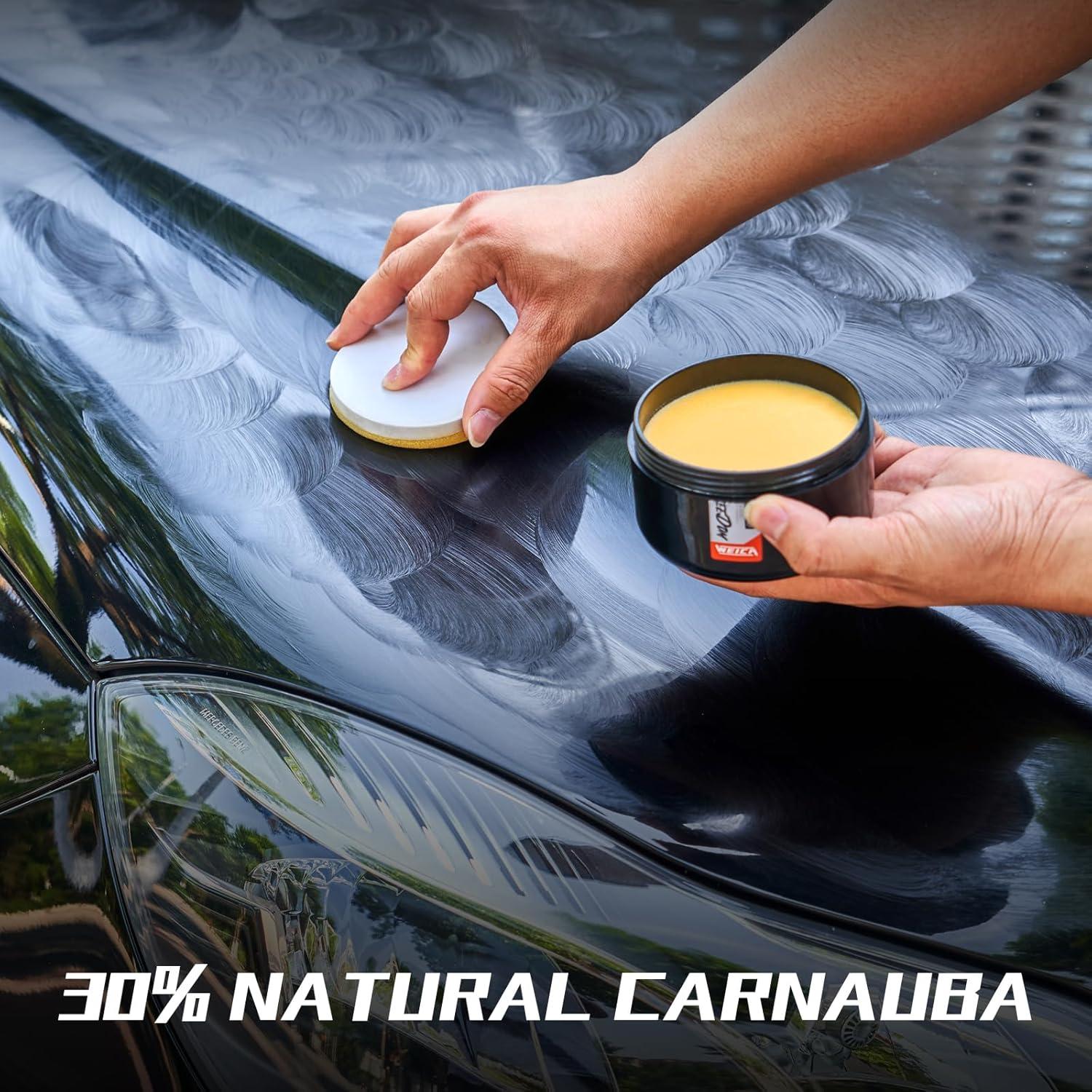 Cera de Carnauba WEICA 200g con Cerámica y Aplicador
