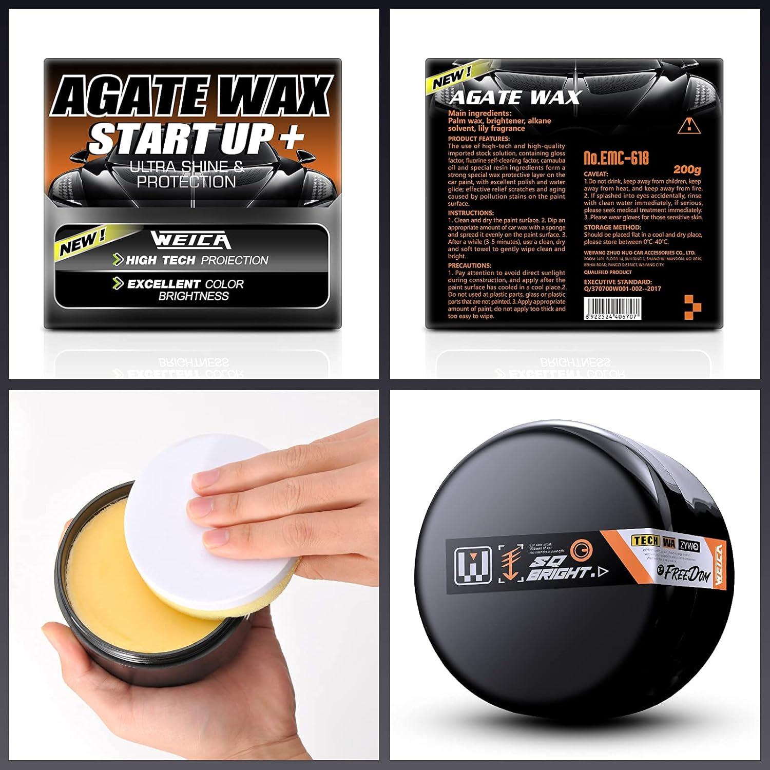 Cera de Carnauba WEICA 200g con Cerámica y Aplicador