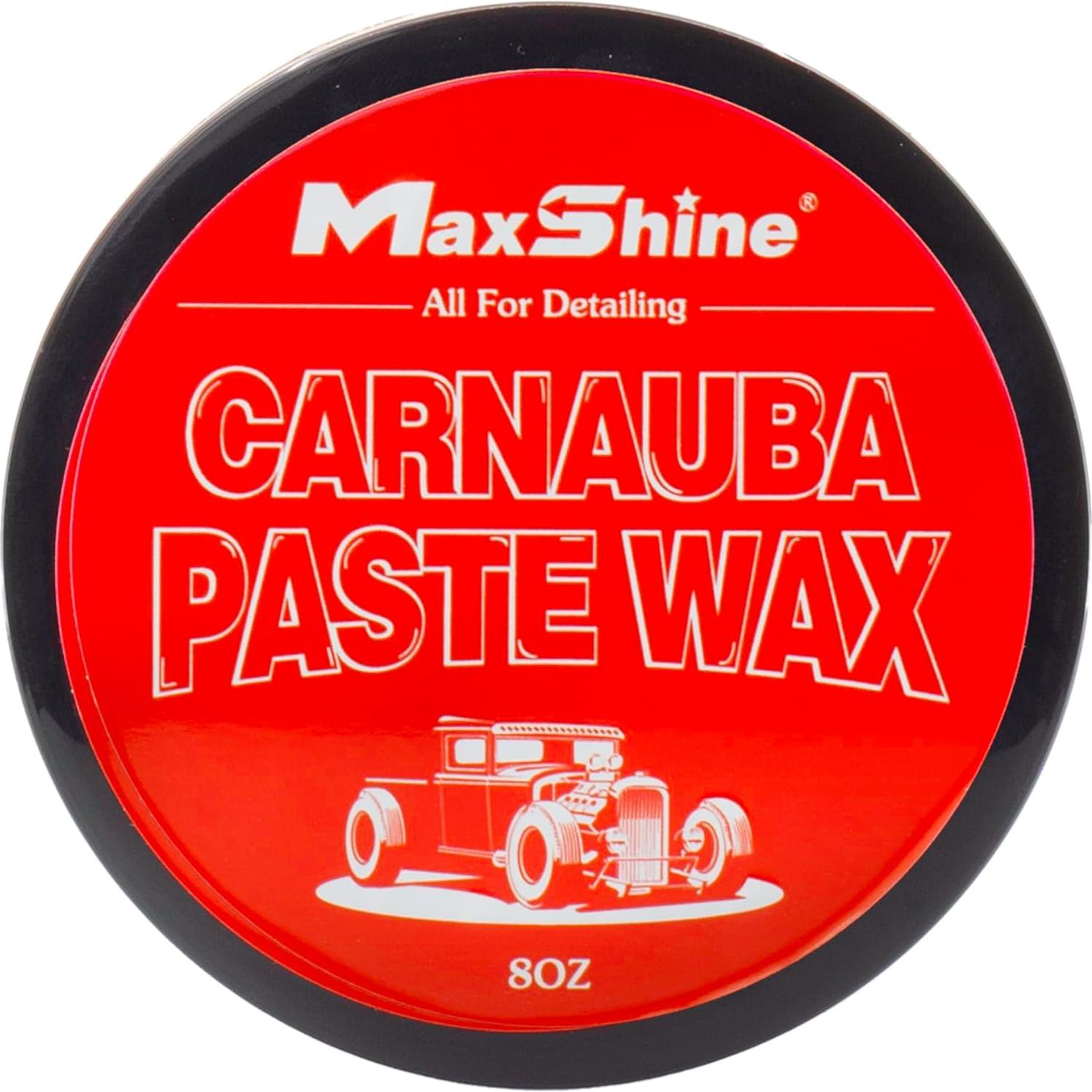 Cera de Carnauba Maxshine 227g - Brillo profundo y duradero