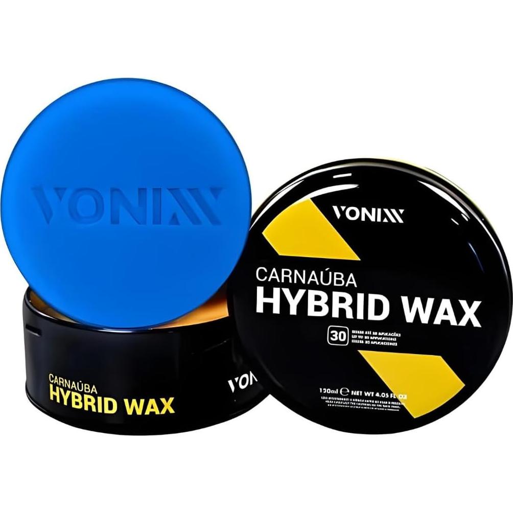 Cera Híbrida de Carnauba Vonixx 240g - Brillo y Protección