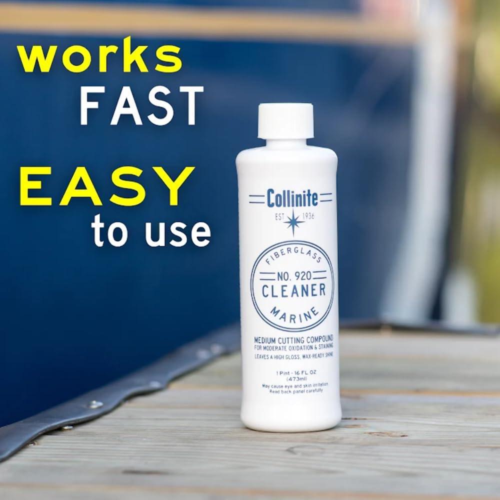 Combo Limpiador y Cera para Fibra de Vidrio Collinite 920/885