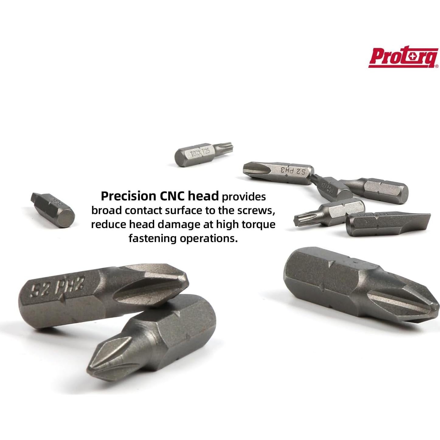 Juego de Puntas de Destornillador Protorq Mini 11 Piezas