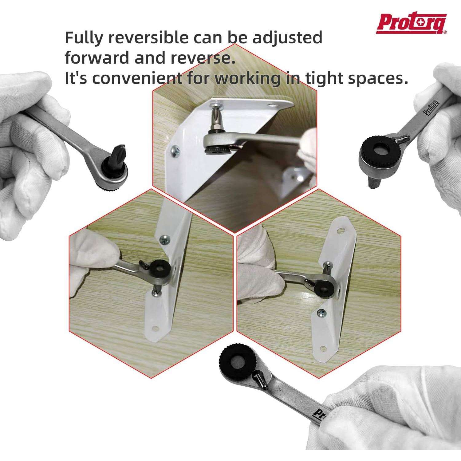 Juego de Puntas de Destornillador Protorq Mini 11 Piezas