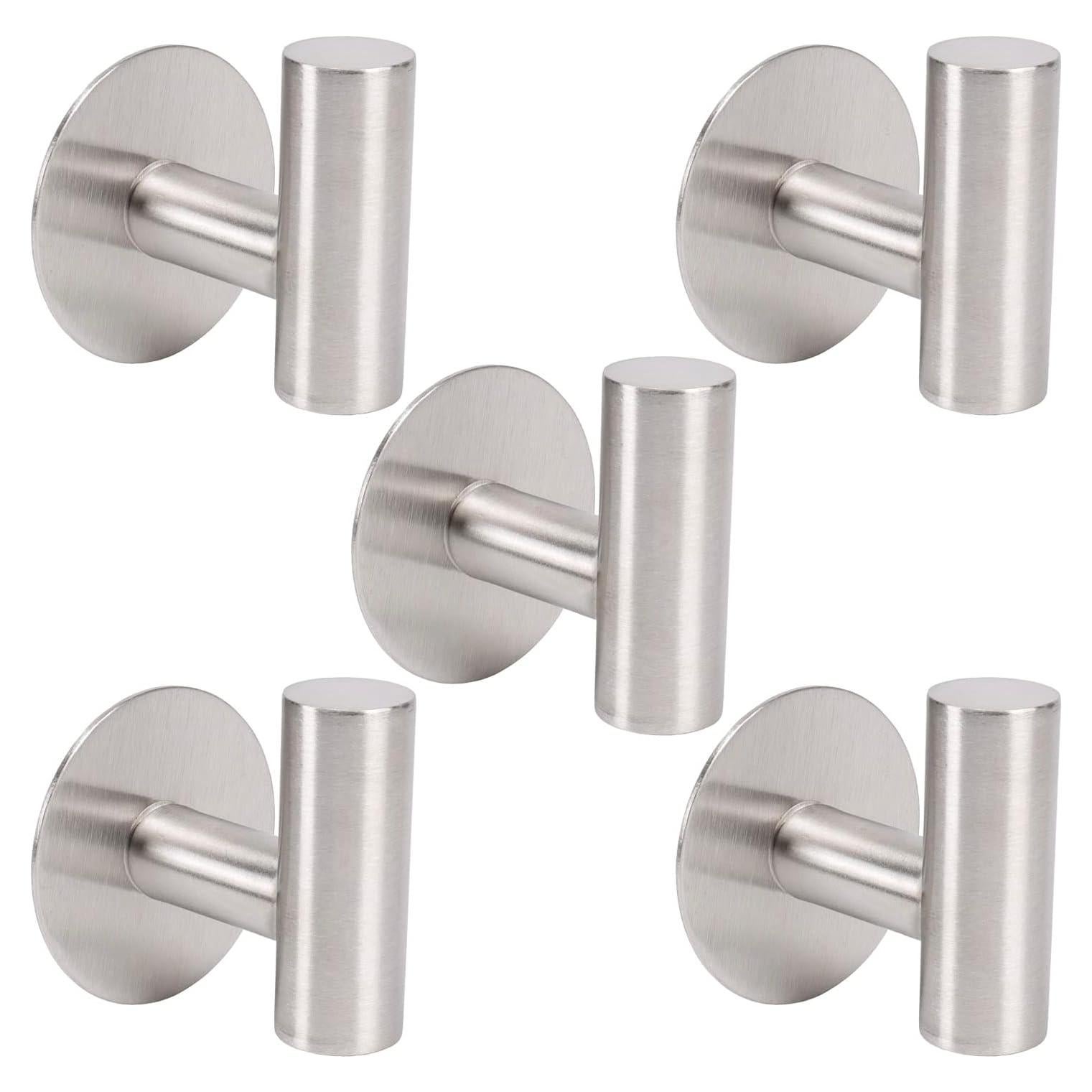 Gancho para Toalla de Baño TocTen - Acero Inoxidable 304 - 5 Paquete