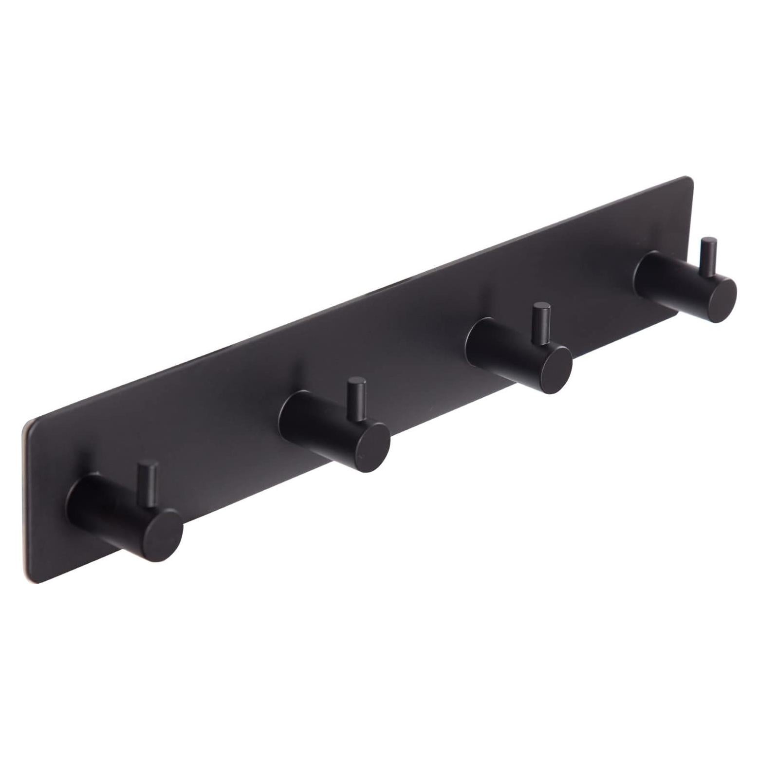 Ganchos Adhesivos de Acero Inoxidable YENZEEN para Toallas - 4 Unidades