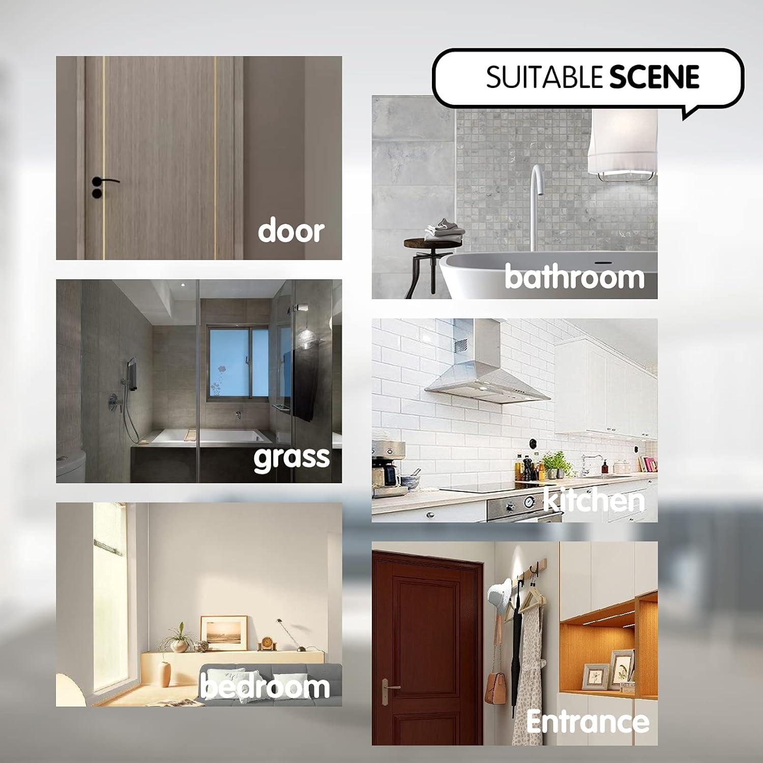 Ganchos Adhesivos de Acero Inoxidable YENZEEN para Toallas - 4 Unidades