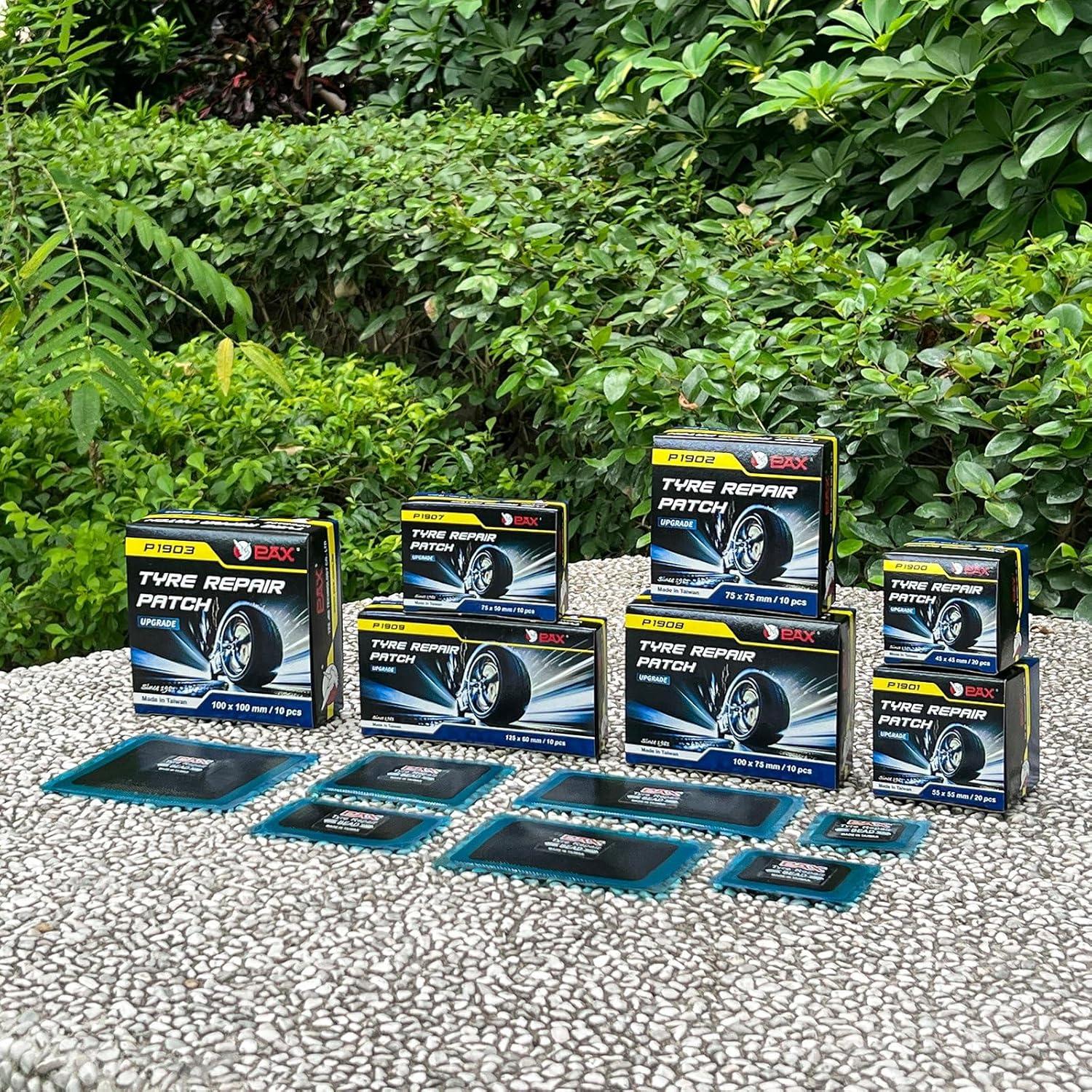 Parches de Reparación Radial PAX 75x50mm - 10 Pcs