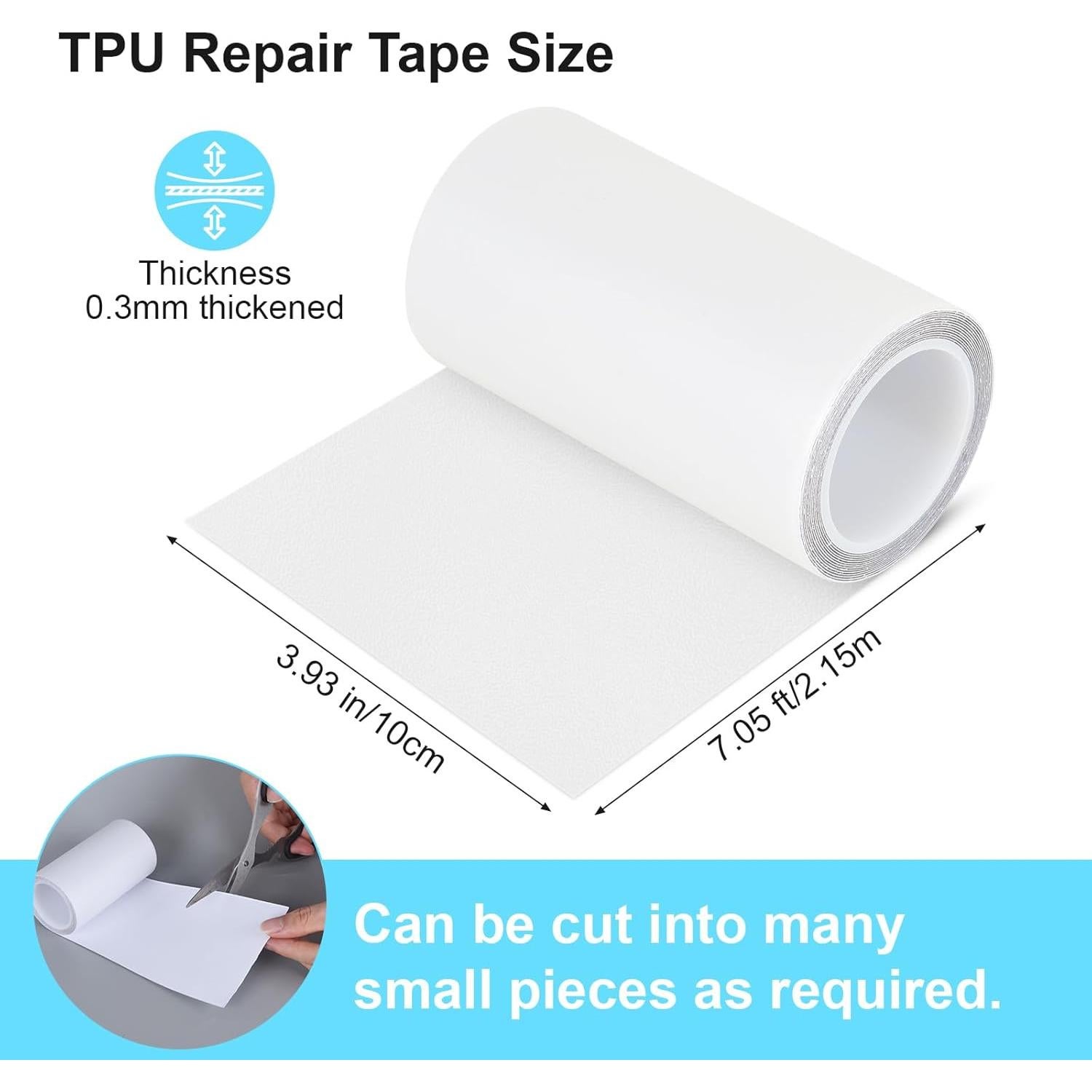 Kit de Reparación Cinta TPU Transparente HIFILTURE 2.13m