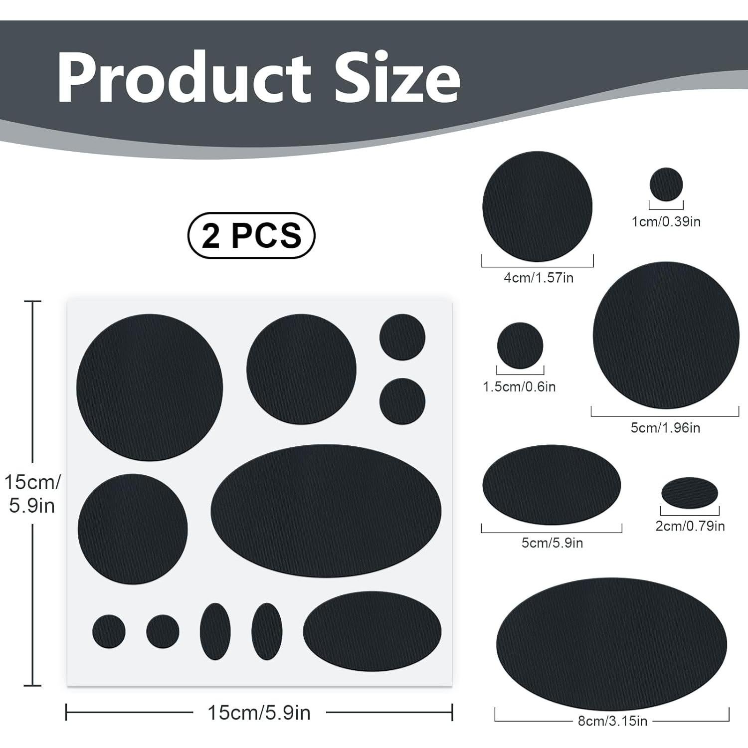 Parches de reparación de nylon Vicsiyi para chaquetas de plumas