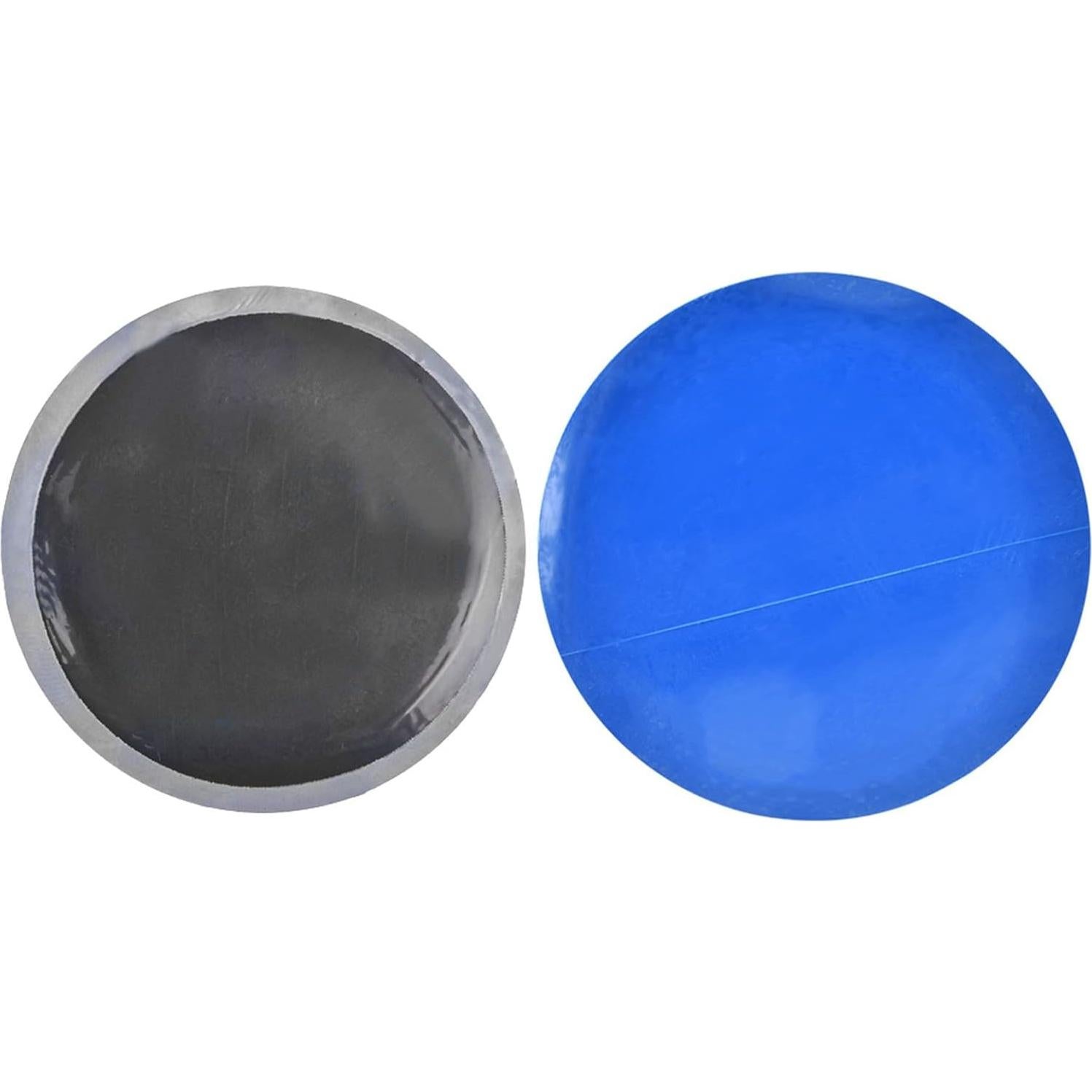 80 Parches Redondos de Goma Klanata para Neumáticos 5.7 cm