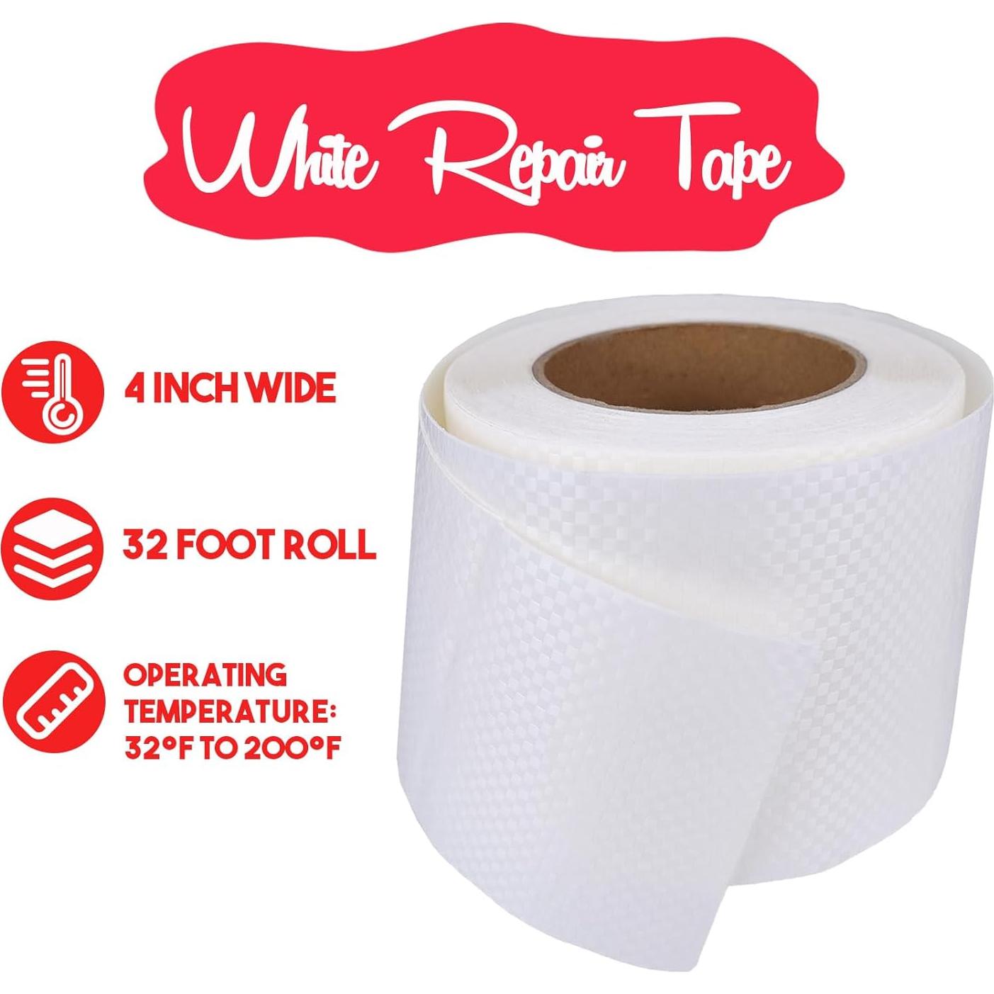 Cinta de Reparación Blanca 10 cm x 9.75 m Autrends Impermeable