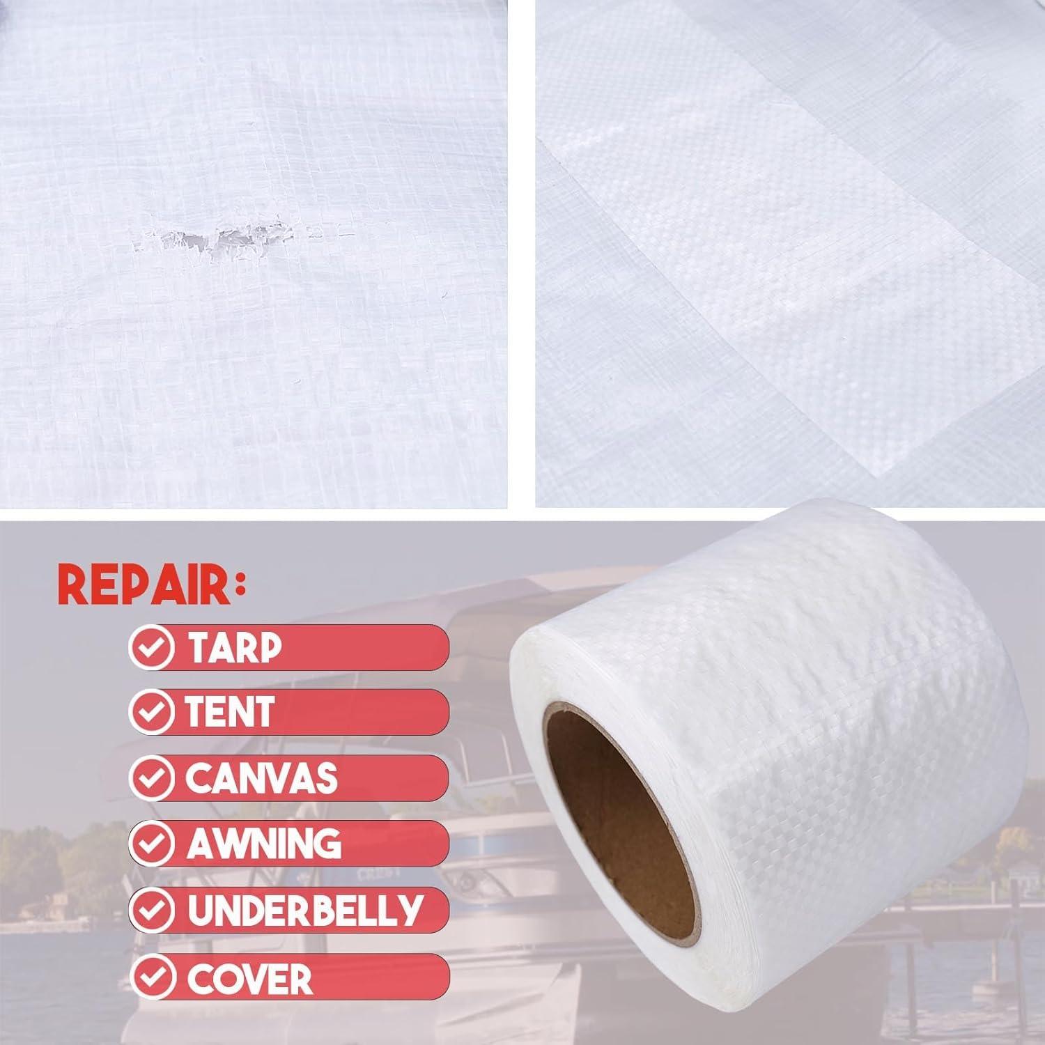 Cinta de Reparación Blanca 10 cm x 9.75 m Autrends Impermeable