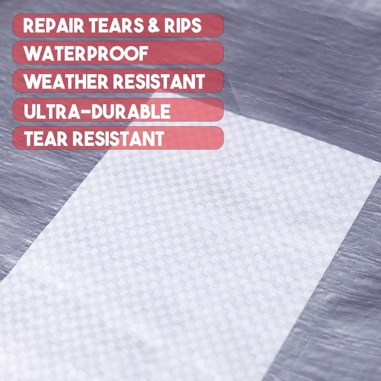 Cinta de Reparación Blanca 10 cm x 9.75 m Autrends Impermeable