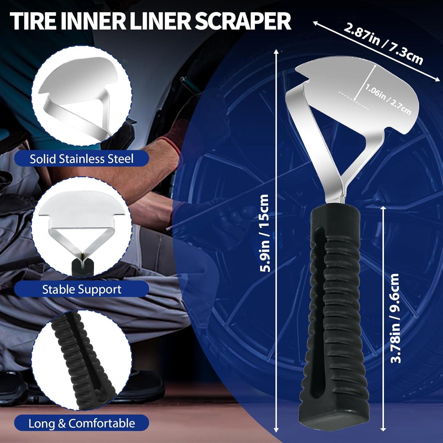 Kit de Parcheo de Neumáticos Dueilgo 33 Piezas con Rodillo