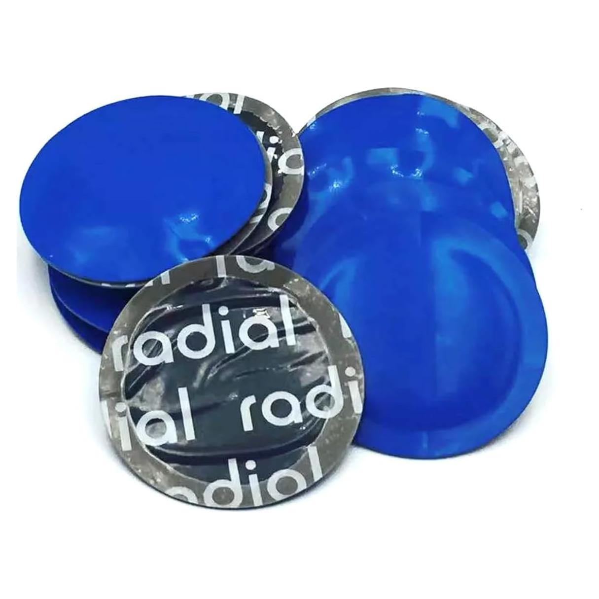 1000 Parches Redondos 44.5mm Hunting Horse para Neumáticos