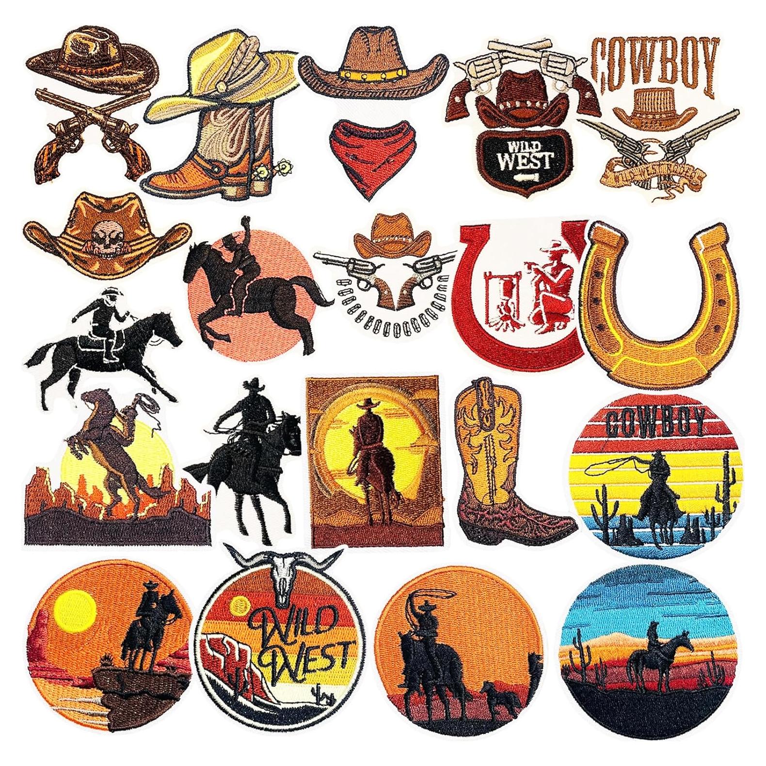 Parche de Vaquero Jongdari para Planchar - 20 Piezas