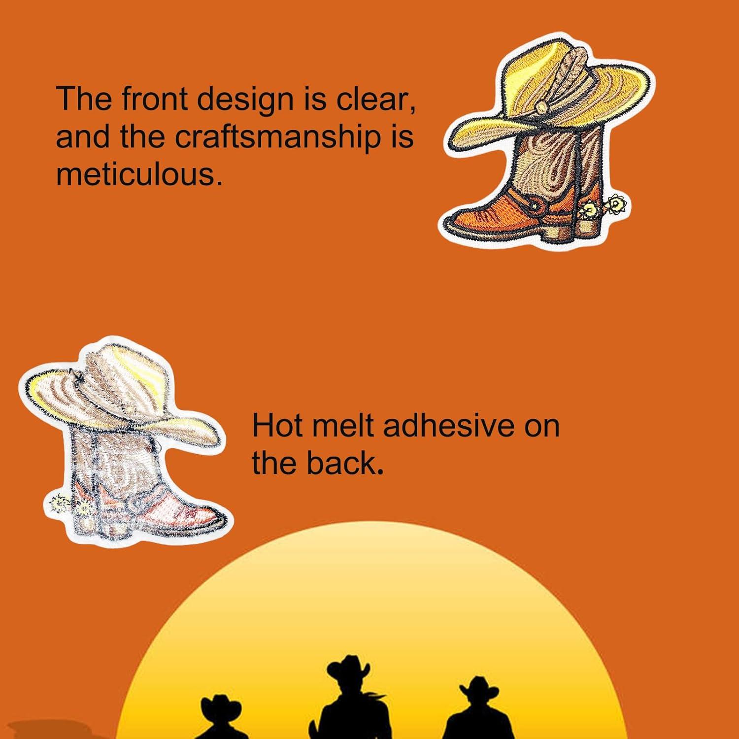 Parche de Vaquero Jongdari para Planchar - 20 Piezas