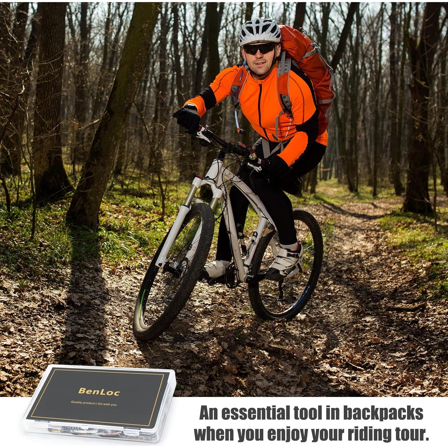 Kit de Reparación de Neumáticos de Bicicleta Dexnoca - 30 Parches