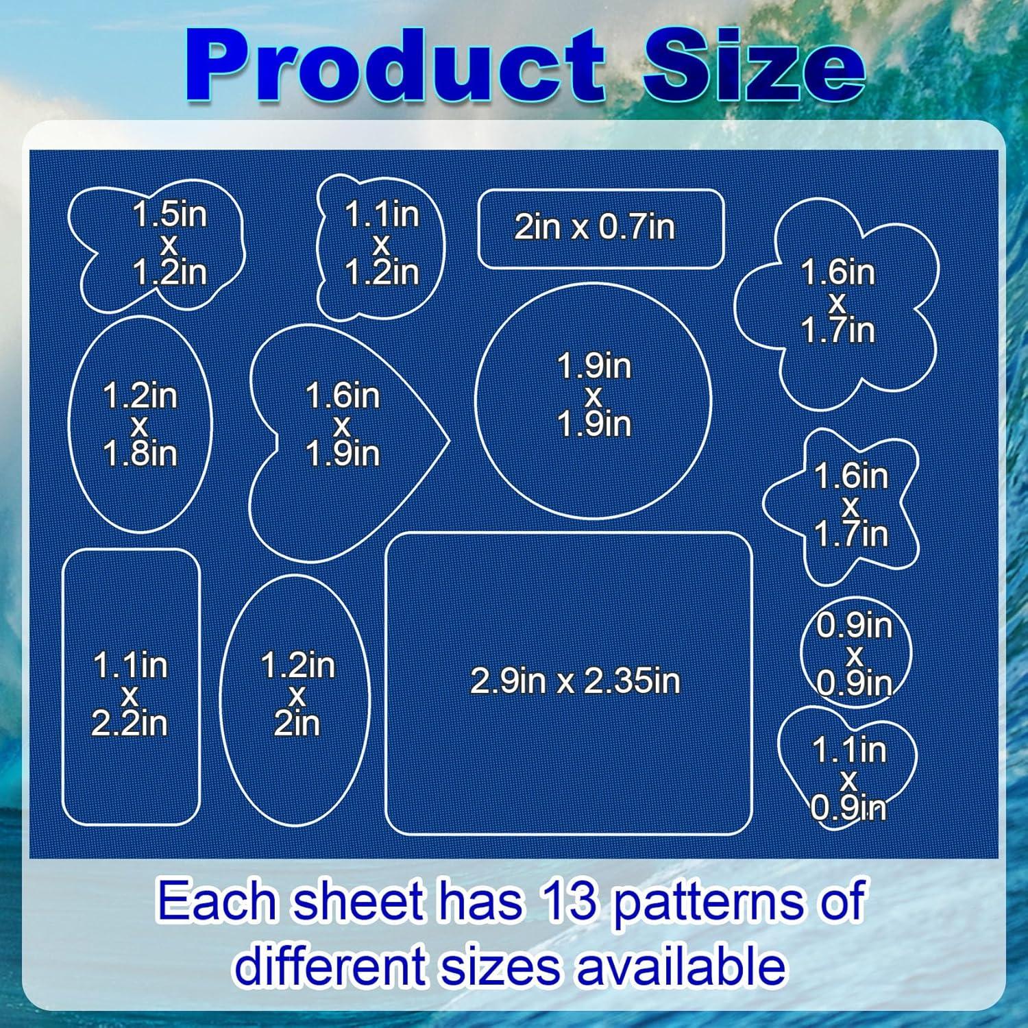 26 Parches de Reparación Autoadhesivos Pndeyo Nylon Azul