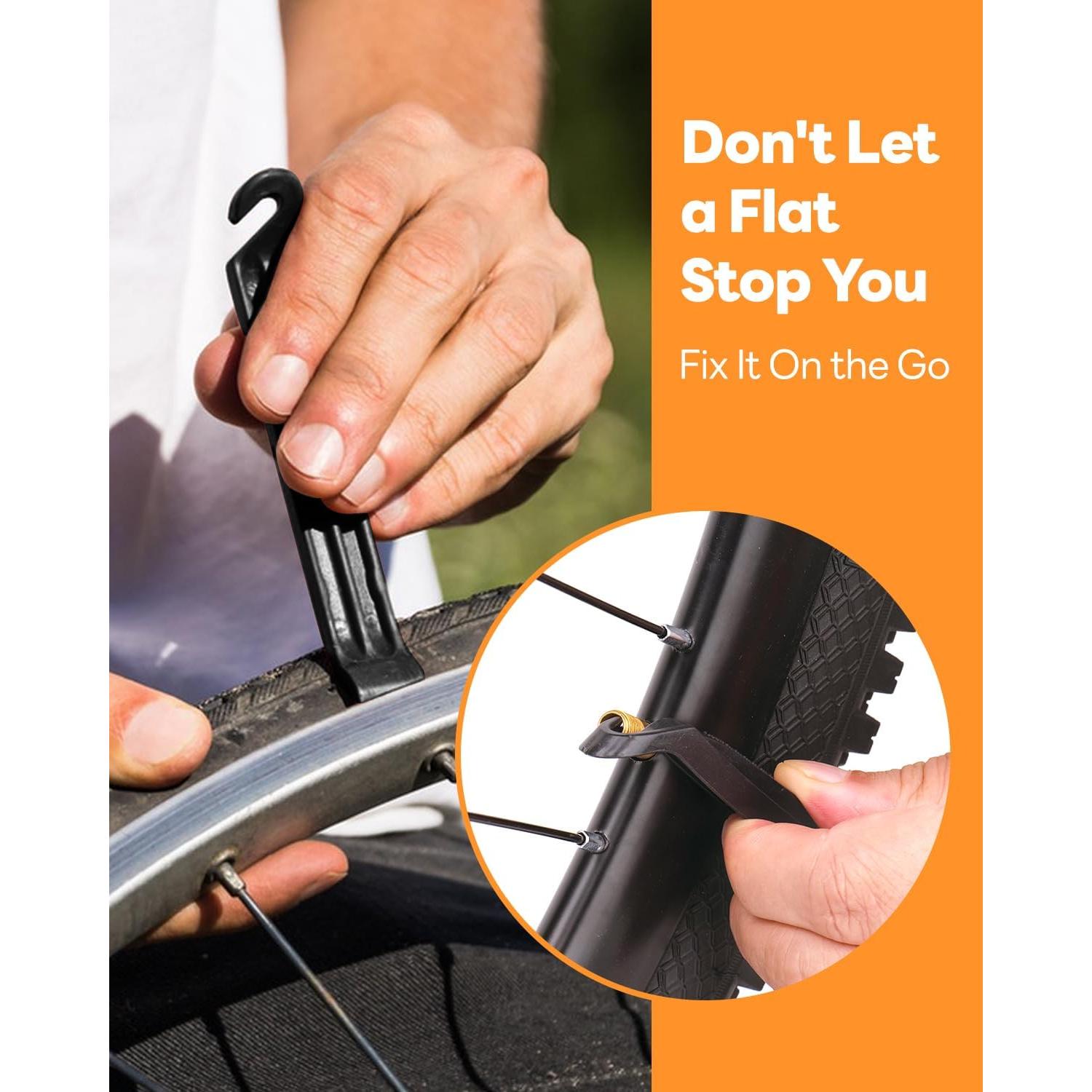 Kit de reparación de neumáticos de bicicleta Hdnbsp 35 piezas