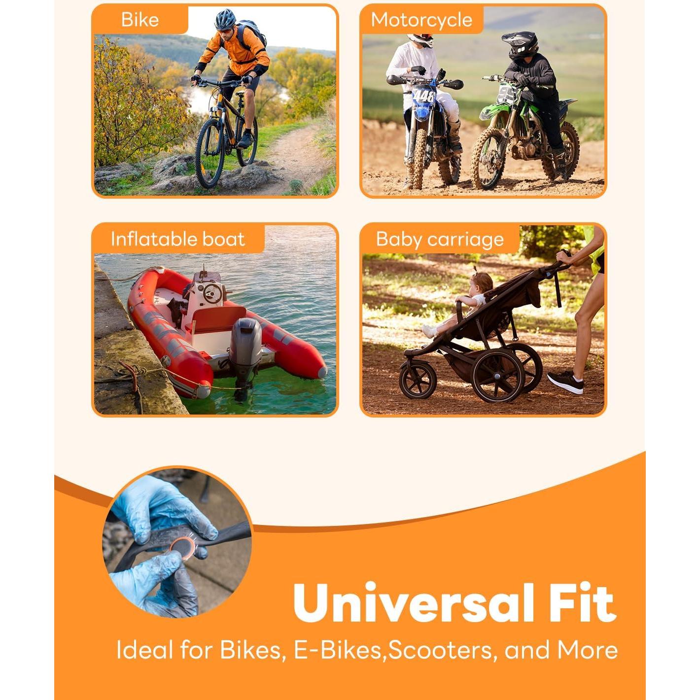 Kit de reparación de neumáticos de bicicleta Hdnbsp 35 piezas