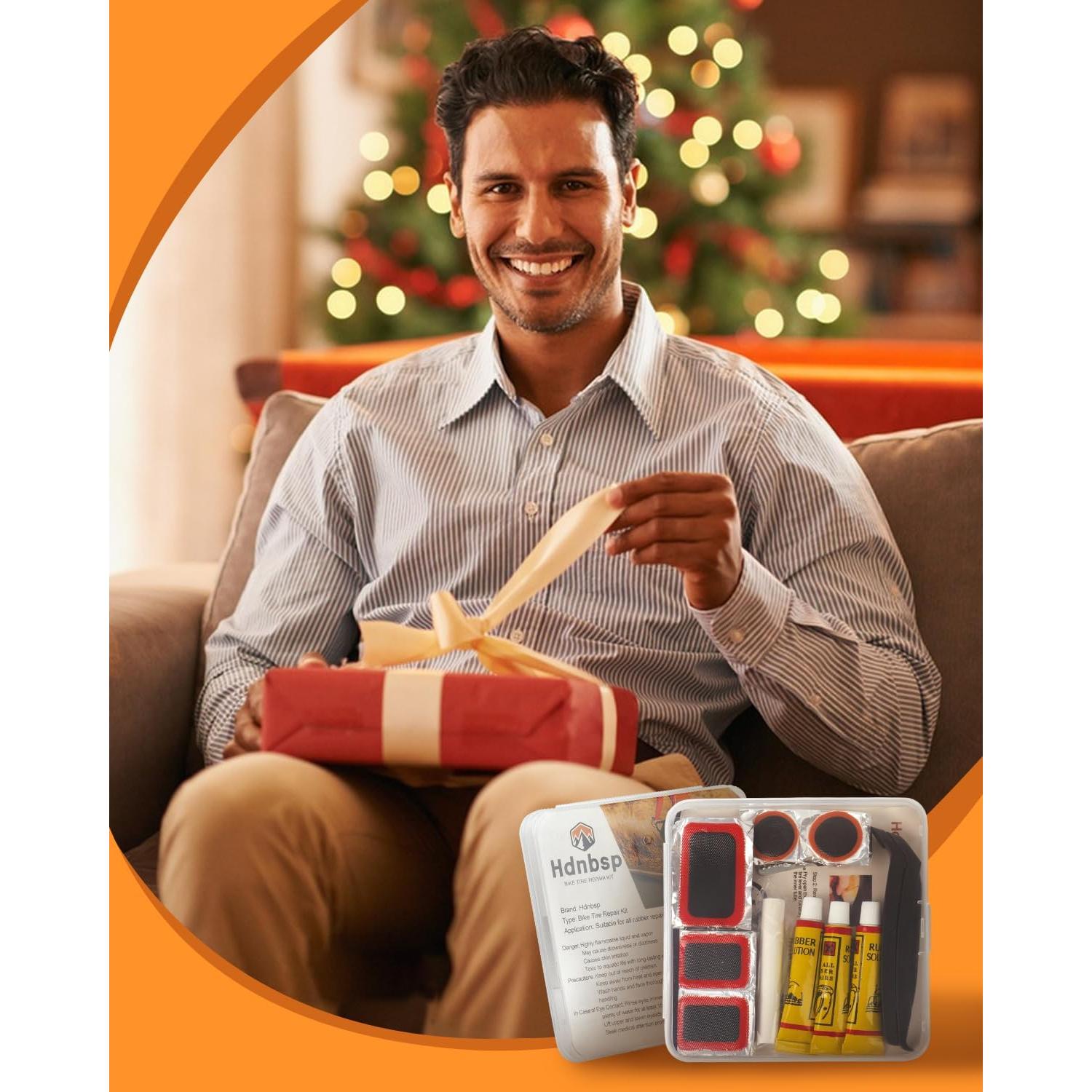 Kit de reparación de neumáticos de bicicleta Hdnbsp 35 piezas