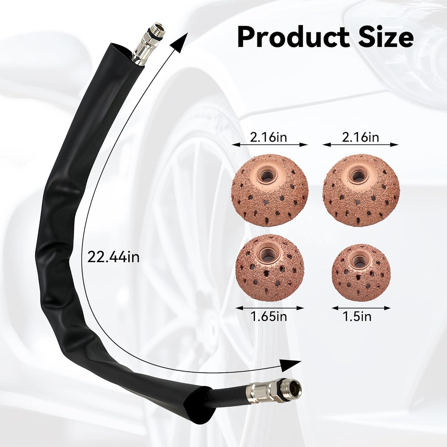 Kit de Herramientas WEAREN para Reparación de Neumáticos 2500 RPM