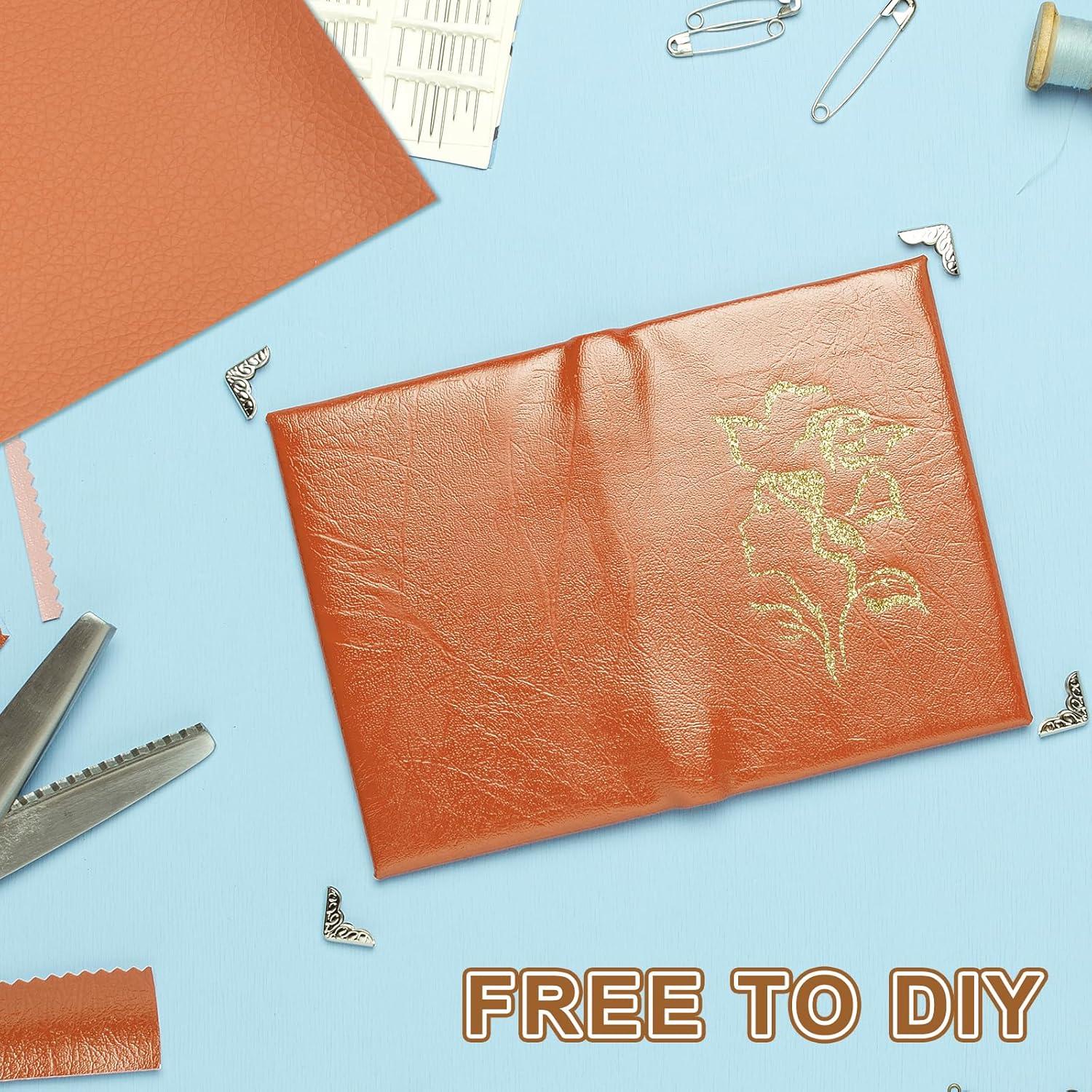 Parche de Reparación de Cuero Autoadhesivo MECCANIXITY 137x35cm Rosa