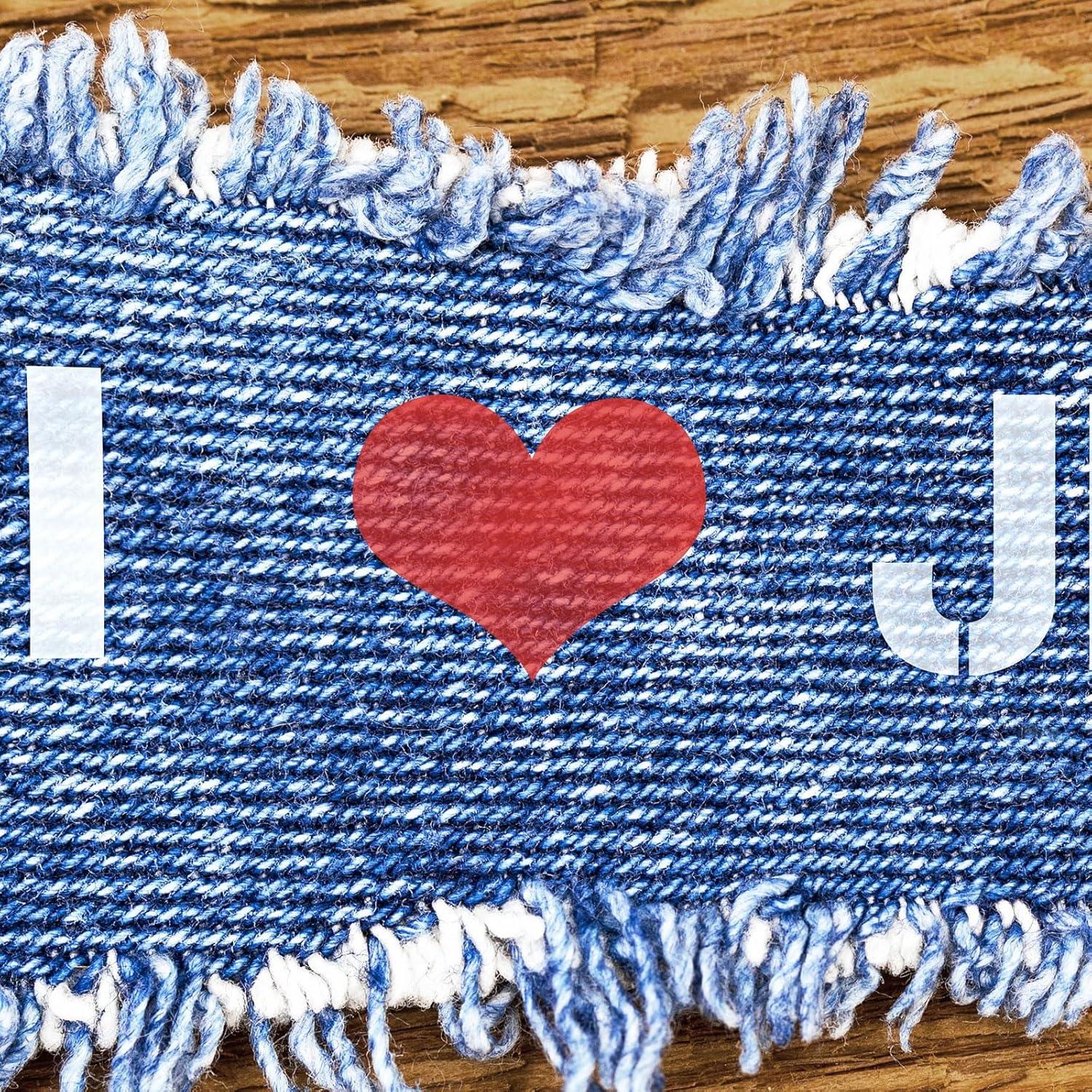 Parche de Tela para Planchar MECCANIXITY 6 Piezas Beige 12.5x9.5 cm