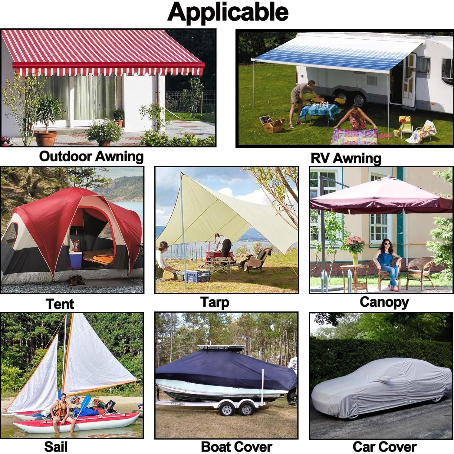 Cinta de Reparación Impermeable KAIHENG 12.7cm x 6.1m Negra