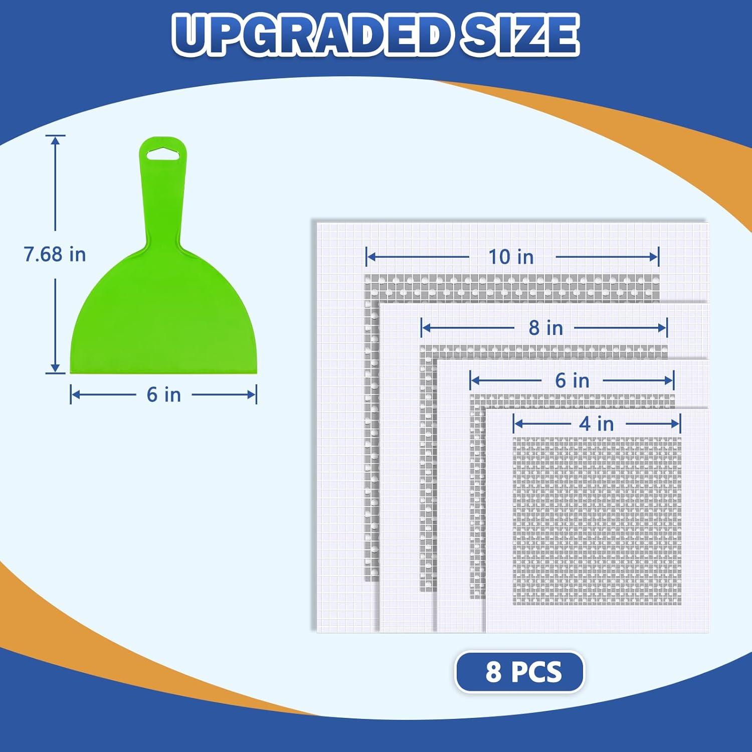 Kit de Reparación de Dry Wall BENBUWN 8 Piezas Autoadhesivas
