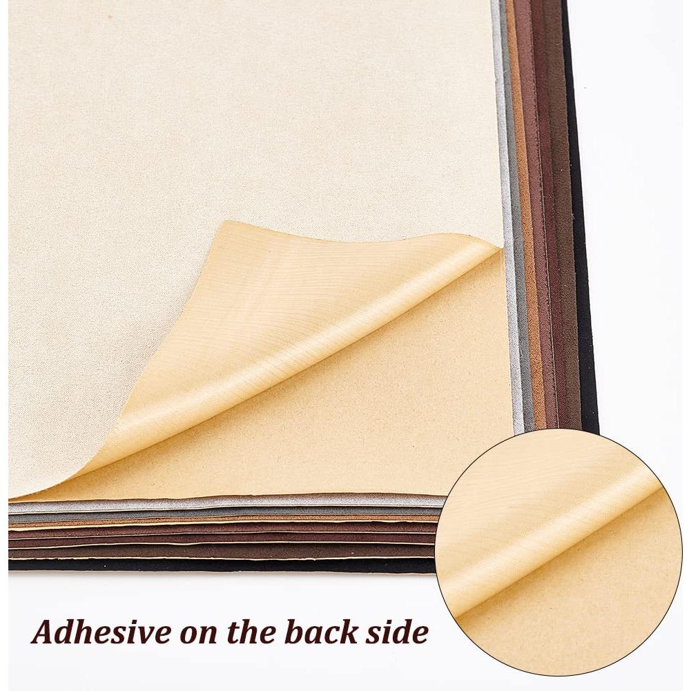 Parches de Reparación Autoadhesivos Suede BENECREAT 8 Pcs 30x20cm