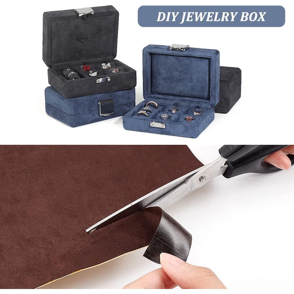 Parches de Reparación Autoadhesivos Suede BENECREAT 8 Pcs 30x20cm