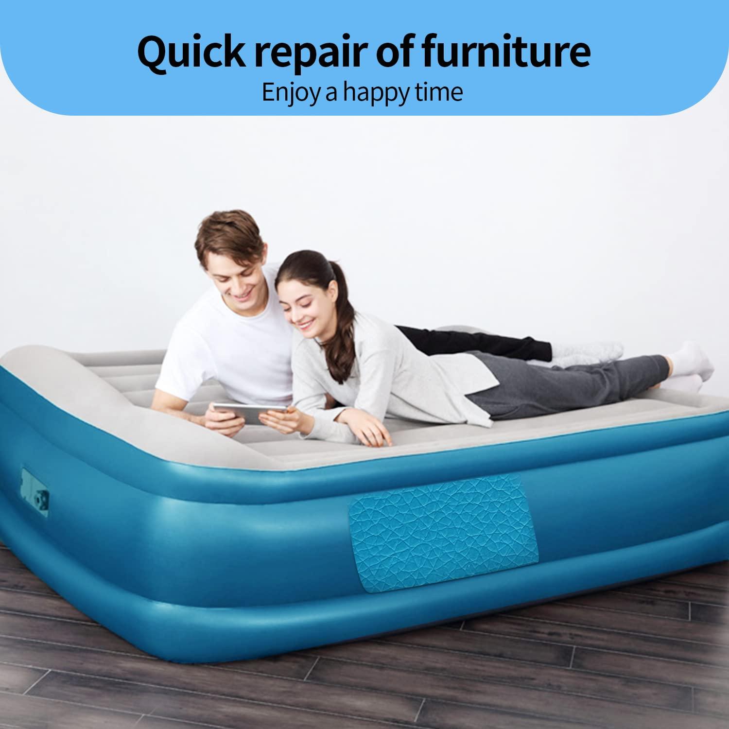 Cinta de Reparación de Cuero Aglzyoply 45x200 cm Azul Cielo